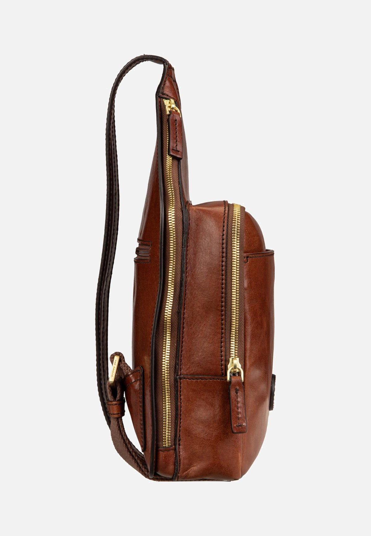 The Bridge Story Uomo Sling Pack Marrone/Oro Sling Bag