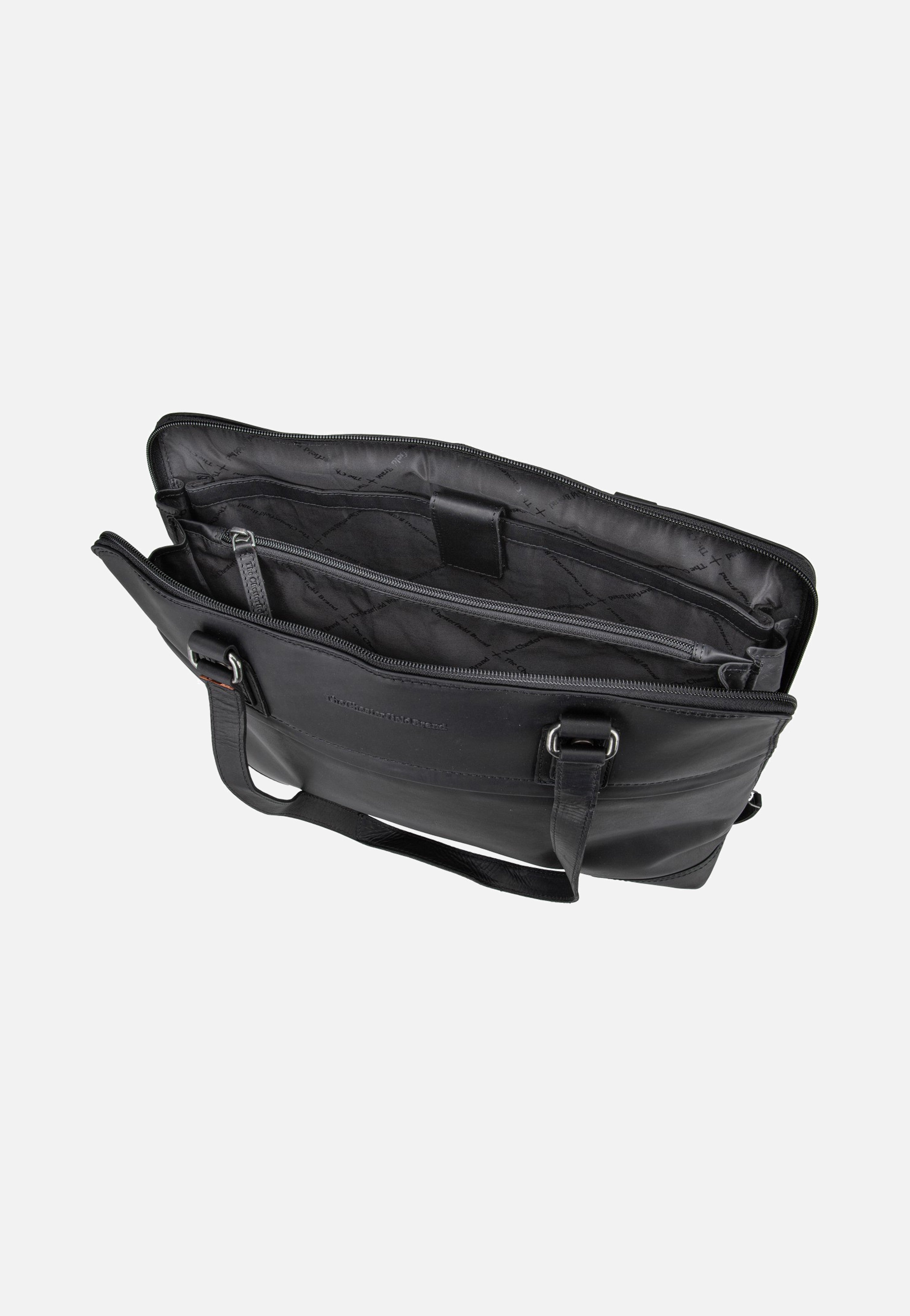 The Chesterfield Brand Branson 1341 Black Schultertasche