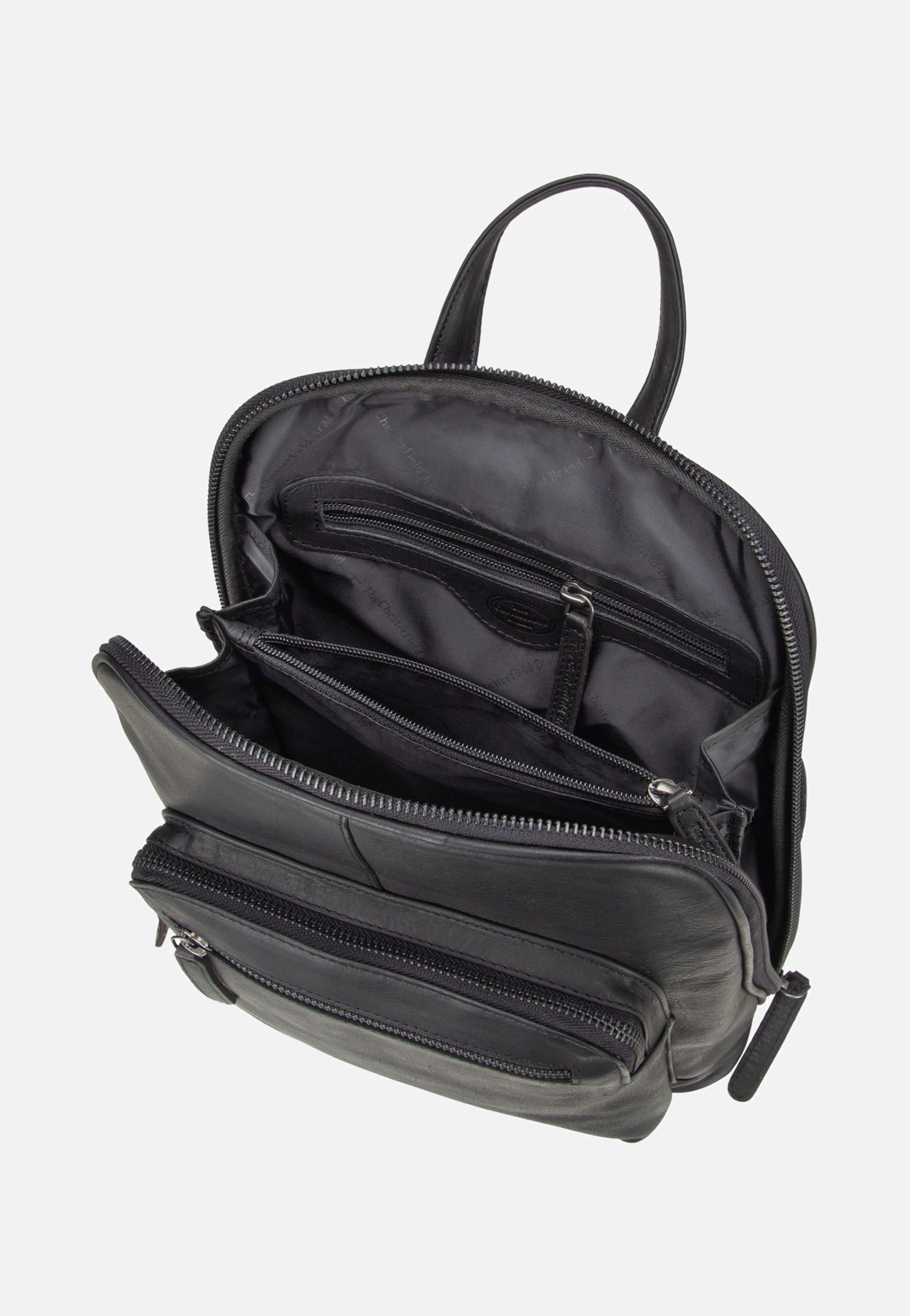 The Chesterfield Brand Floran 0715 Black Rucksack