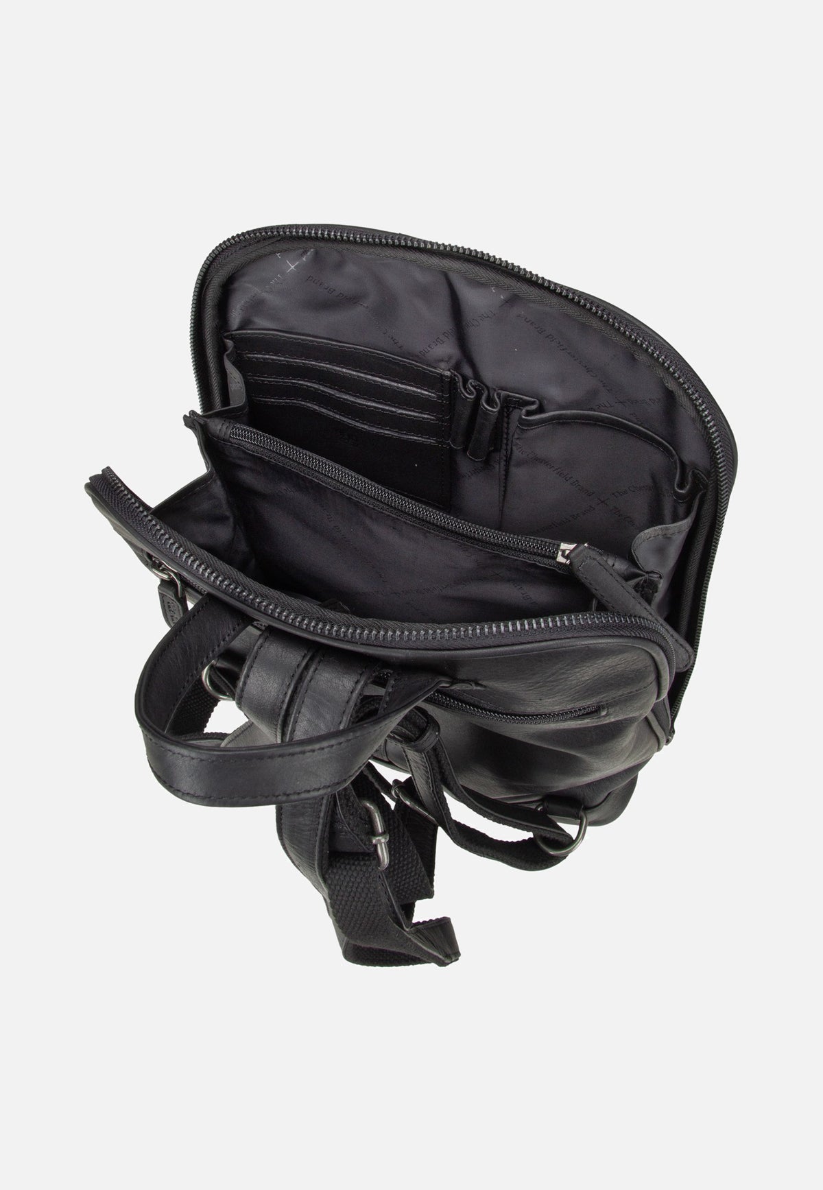 The Chesterfield Brand Floran 0715 Black Rucksack