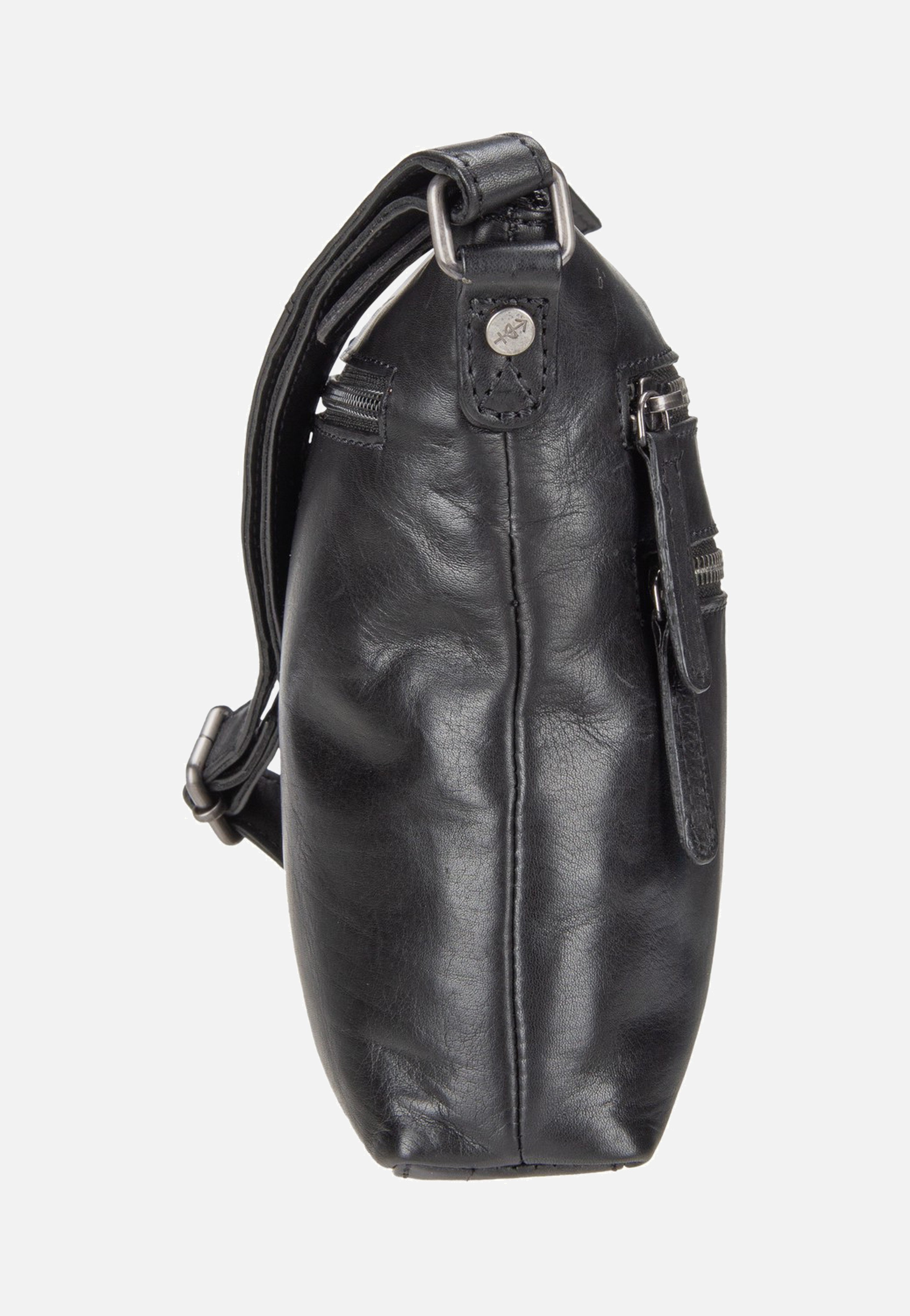 The Chesterfield Brand Siena 1394 Black Schultertasche