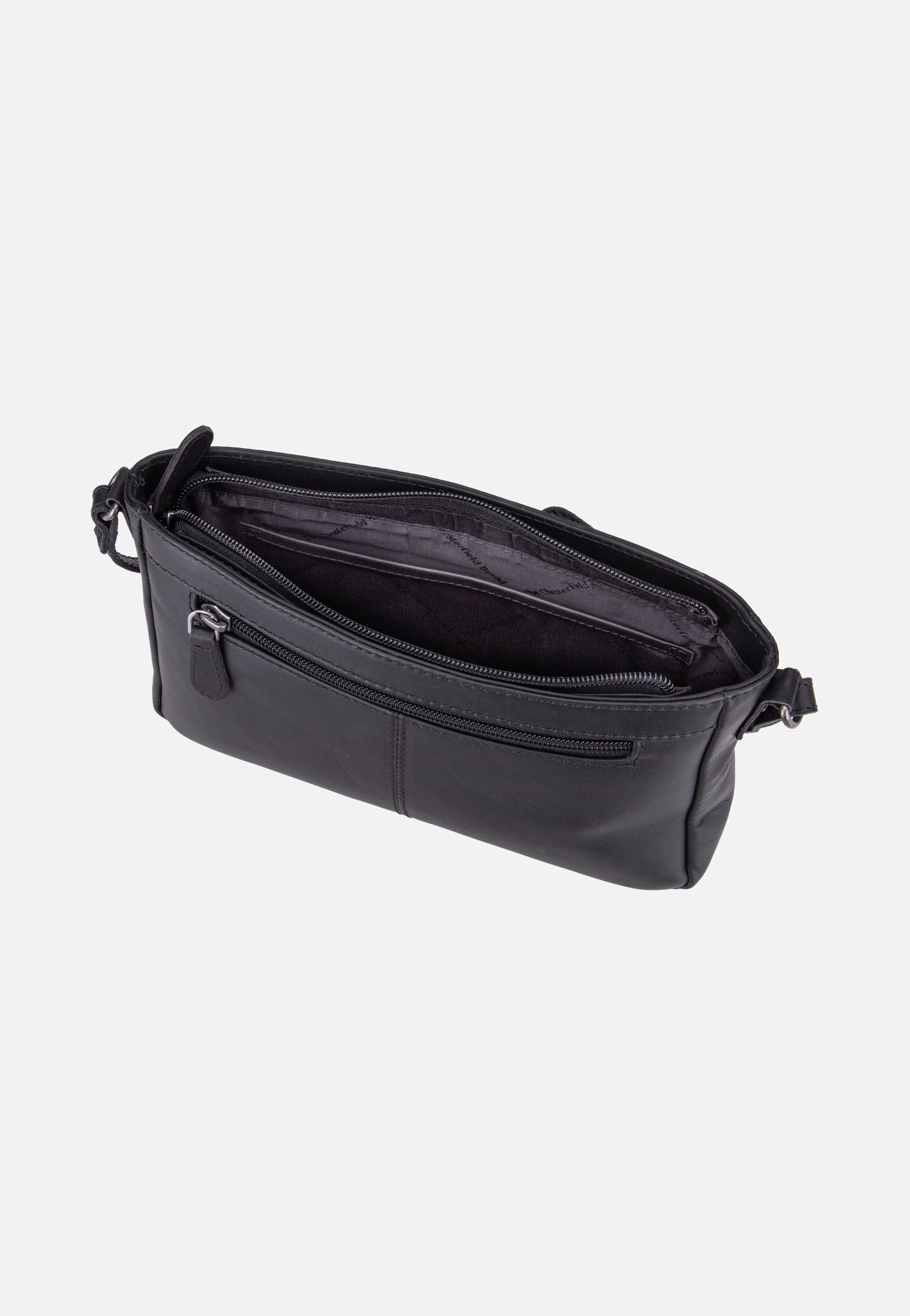 The Chesterfield Brand Southampton 1212 Black Schultertasche