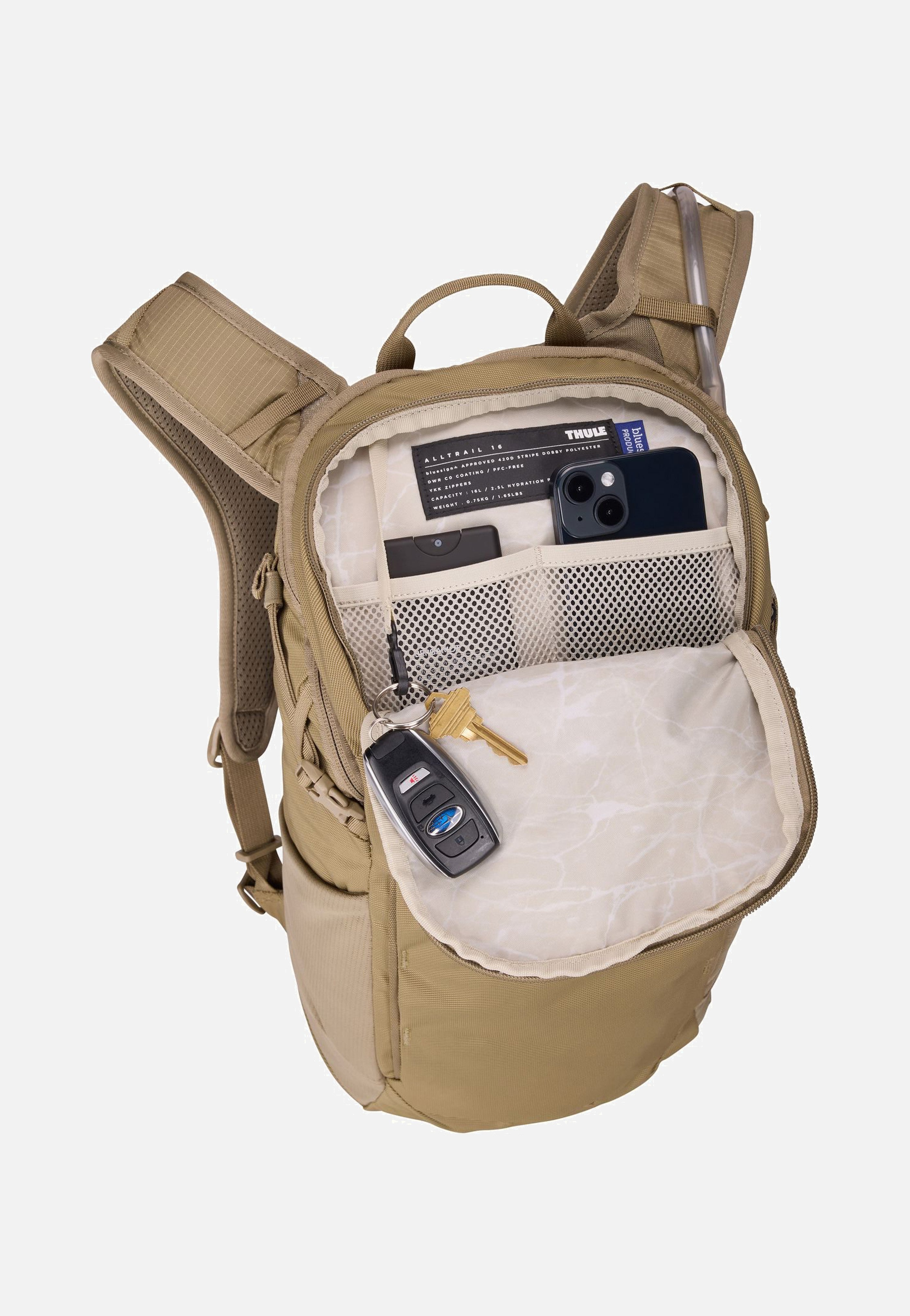 Thule AllTrail Hydration 16L Faded Khaki Hiking Rucksack