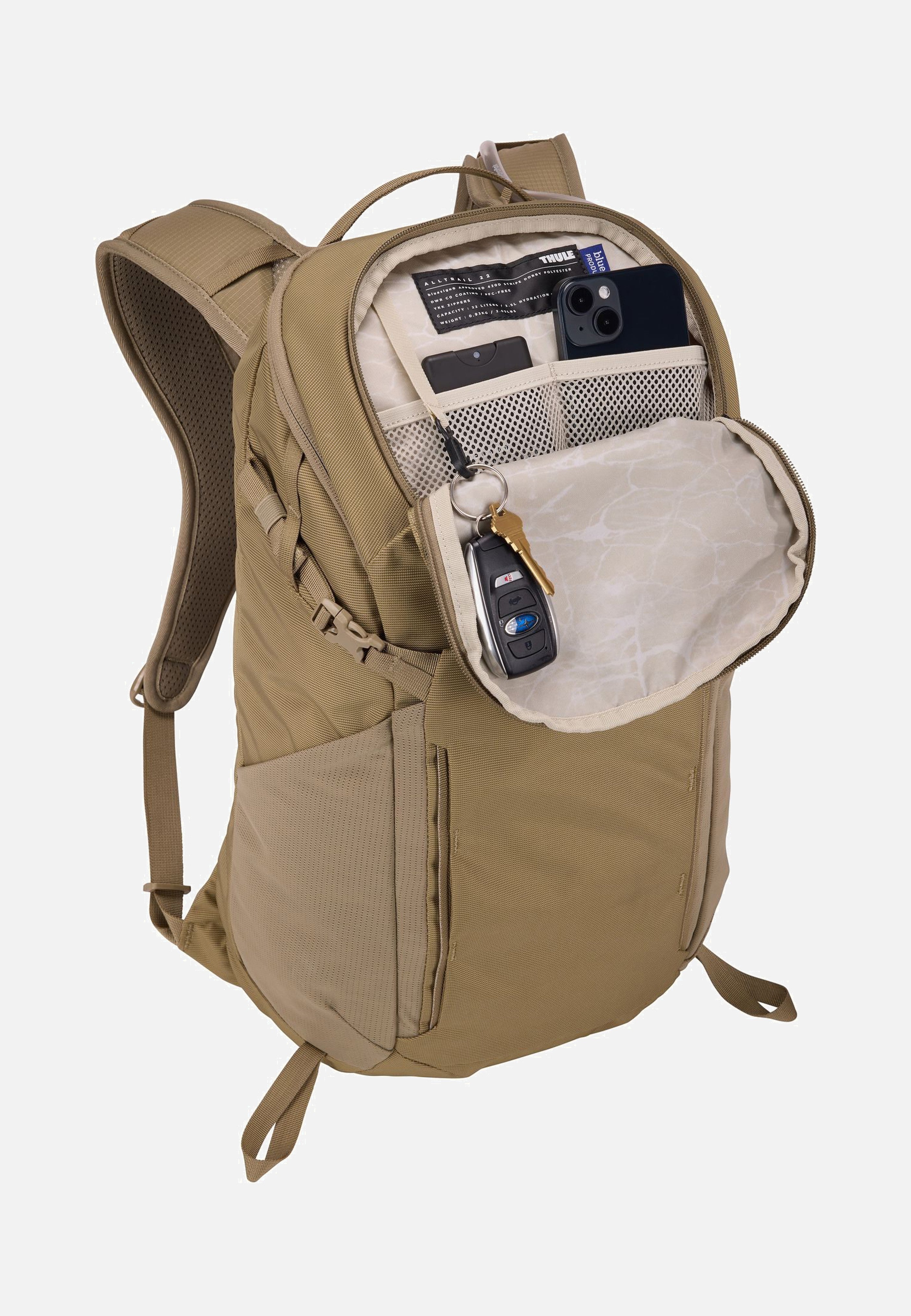 Thule AllTrail Hydration 22L Faded Khaki Hiking Rucksack