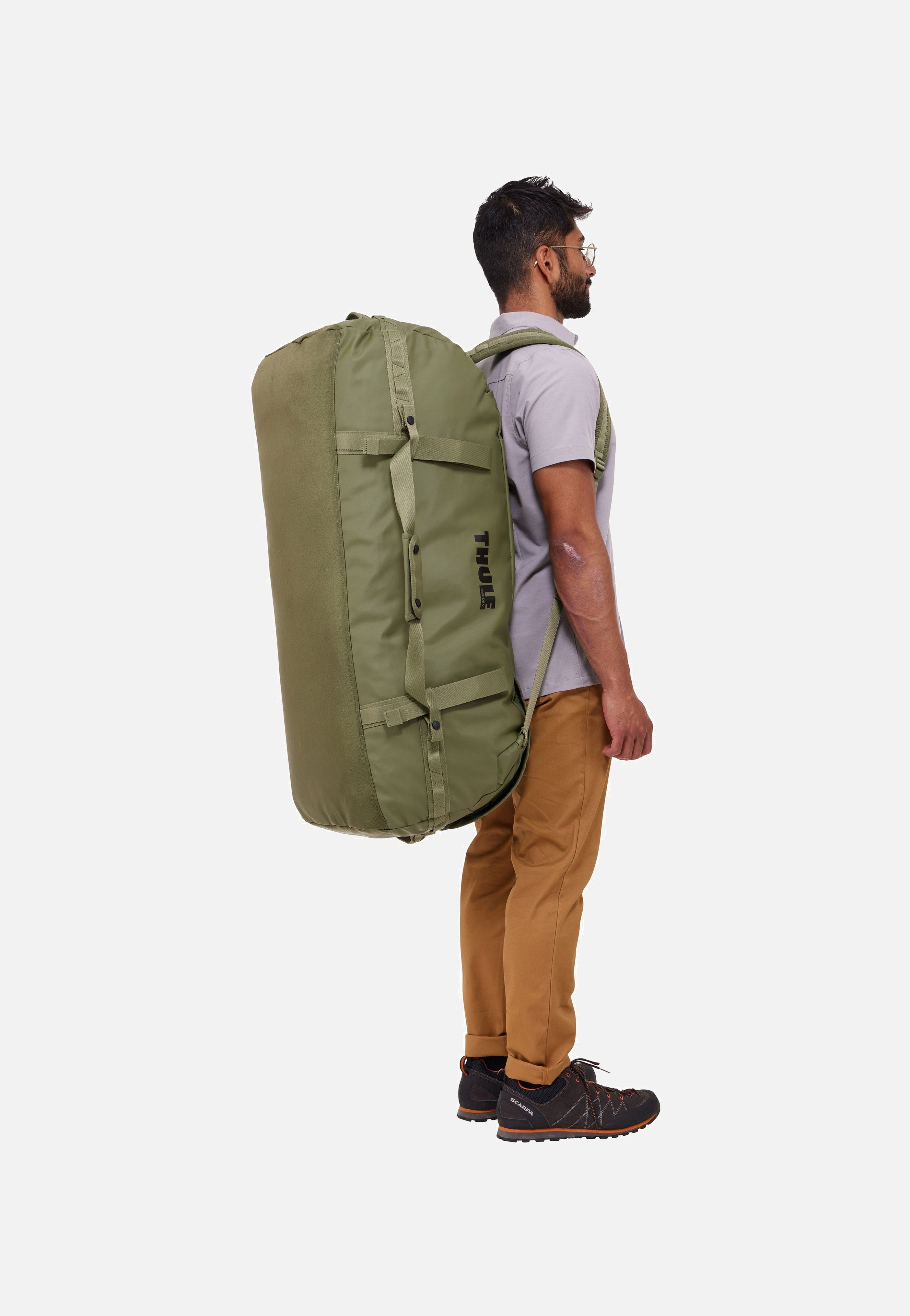 Thule Chasm 130L Olivine Dufflebag