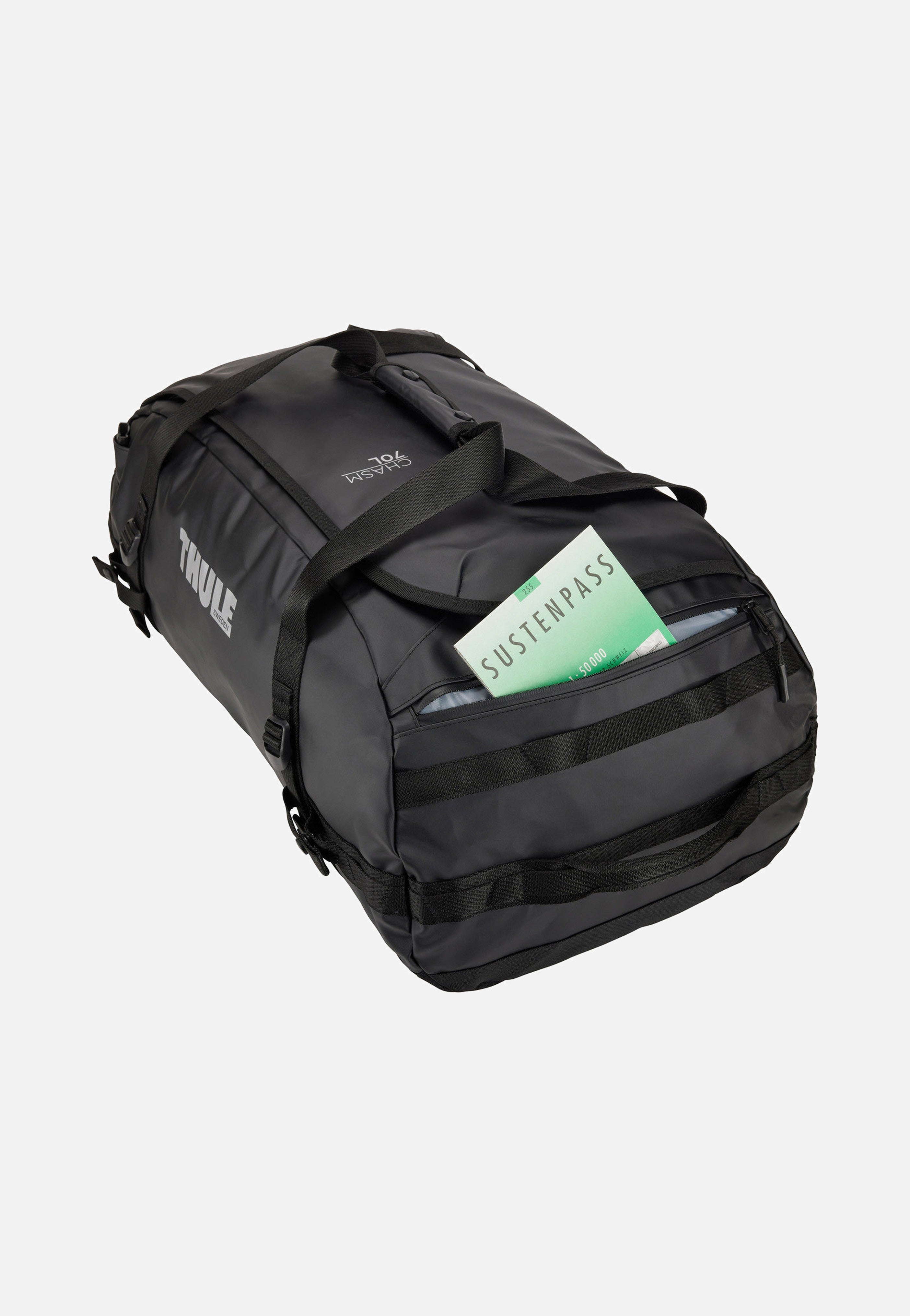 Thule Chasm 70L Black Dufflebag