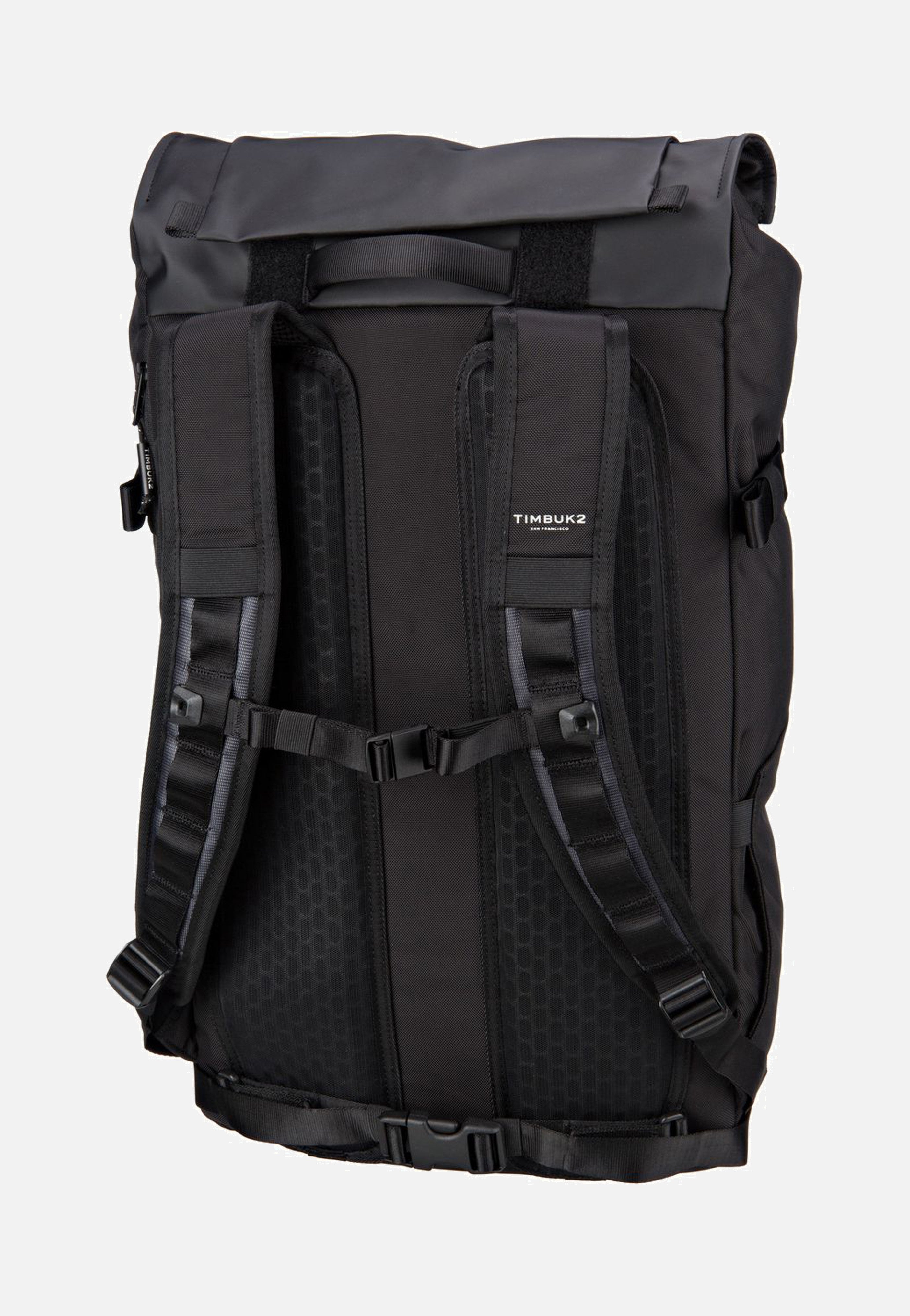 Timbuk2 Clark Pack Jet Black Rolltop Rucksack