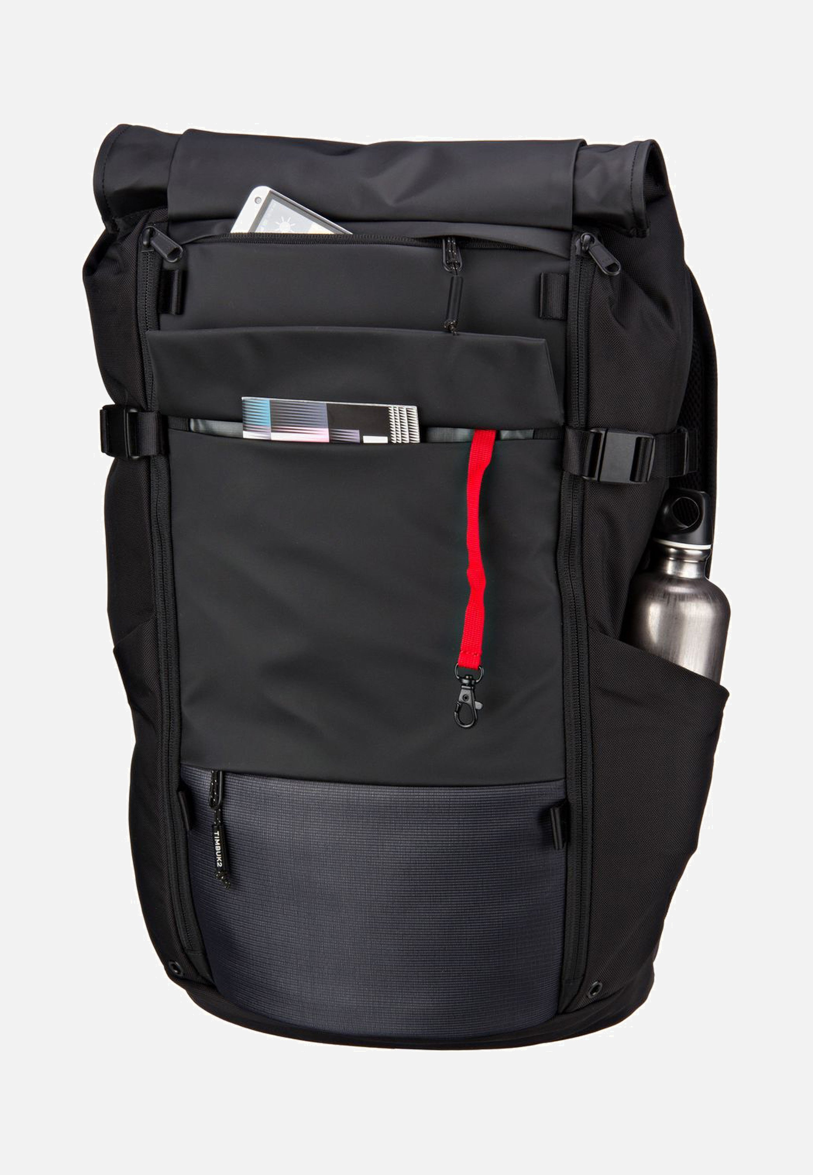 Timbuk2 Clark Pack Jet Black Rolltop Rucksack