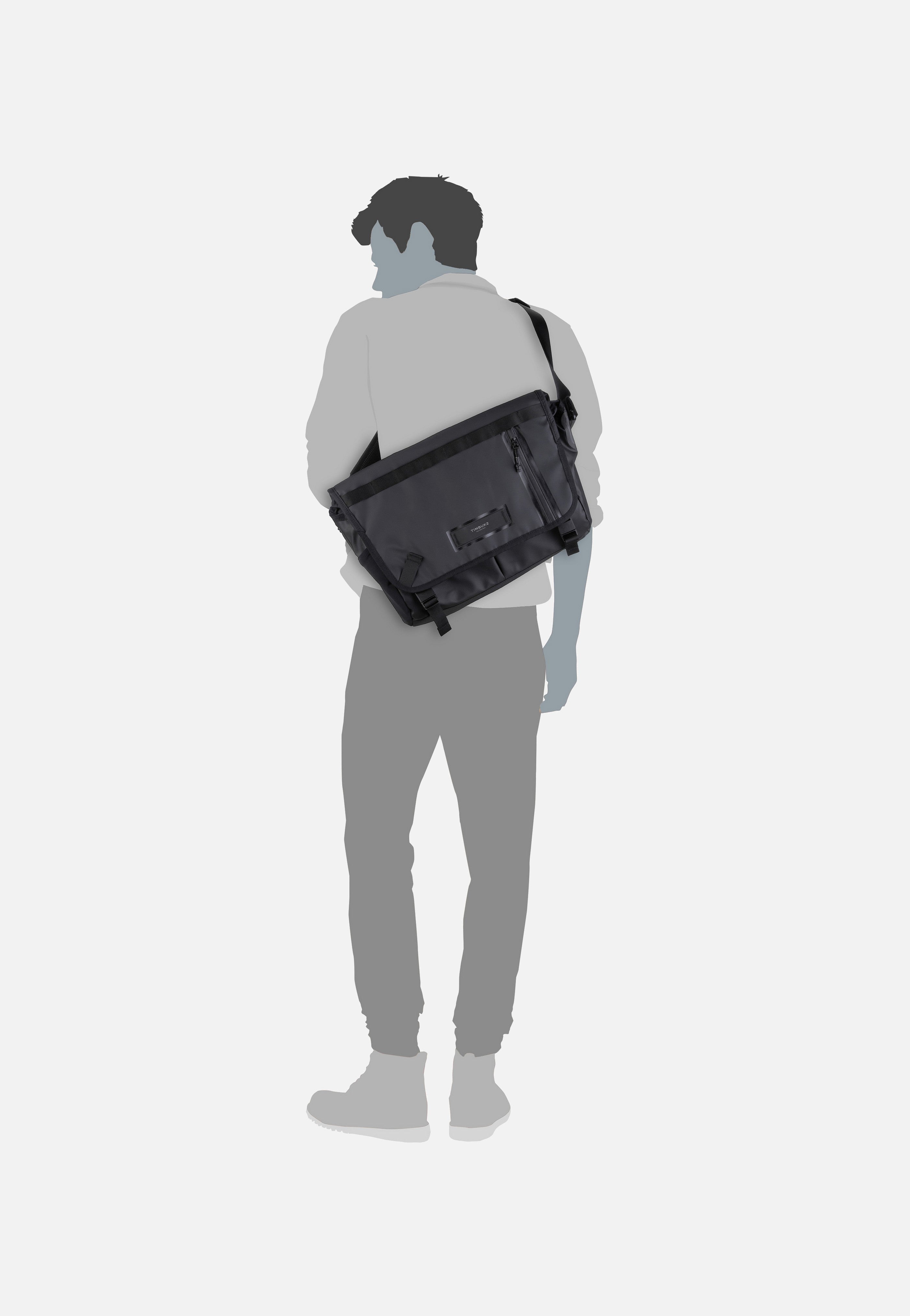 Timbuk2 Especial Stash M Jet Black Messenger Bag