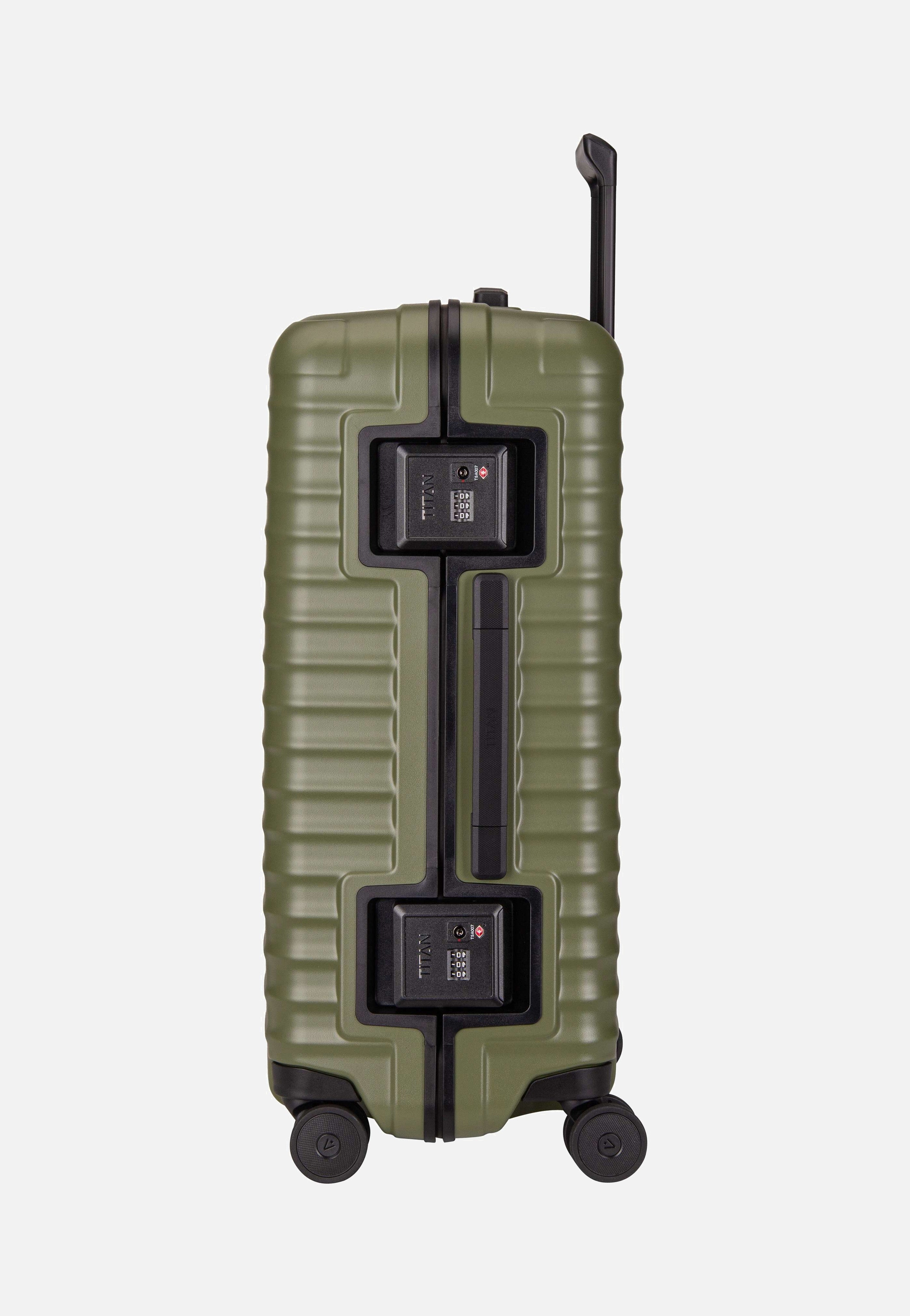 Titan OVERSEAS 4w Trolley M+ Forest Green Koffer