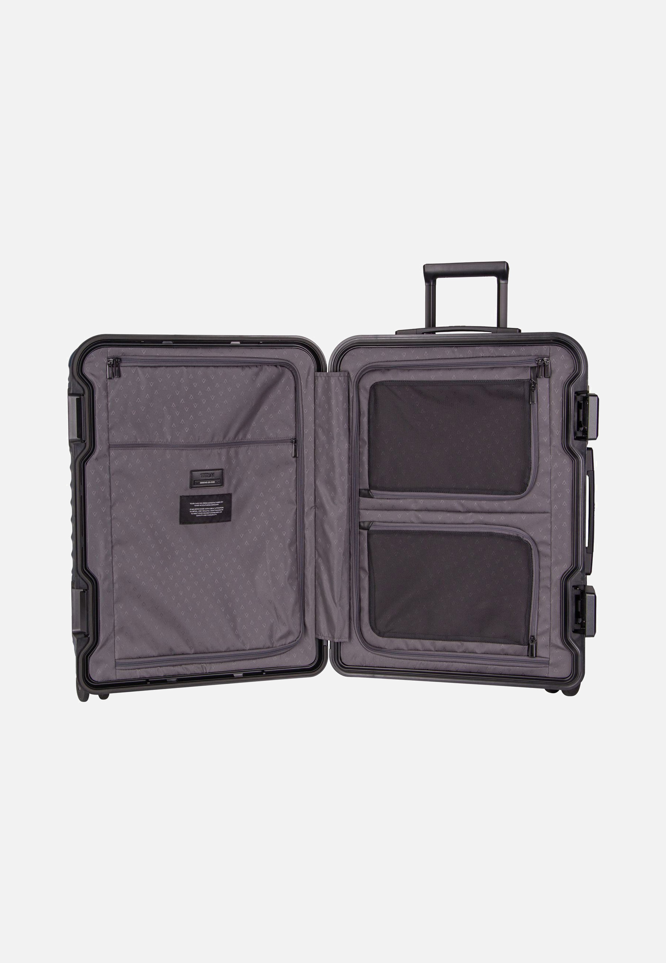 Titan OVERSEAS 4w Trolley M+ Midnight Blue Koffer