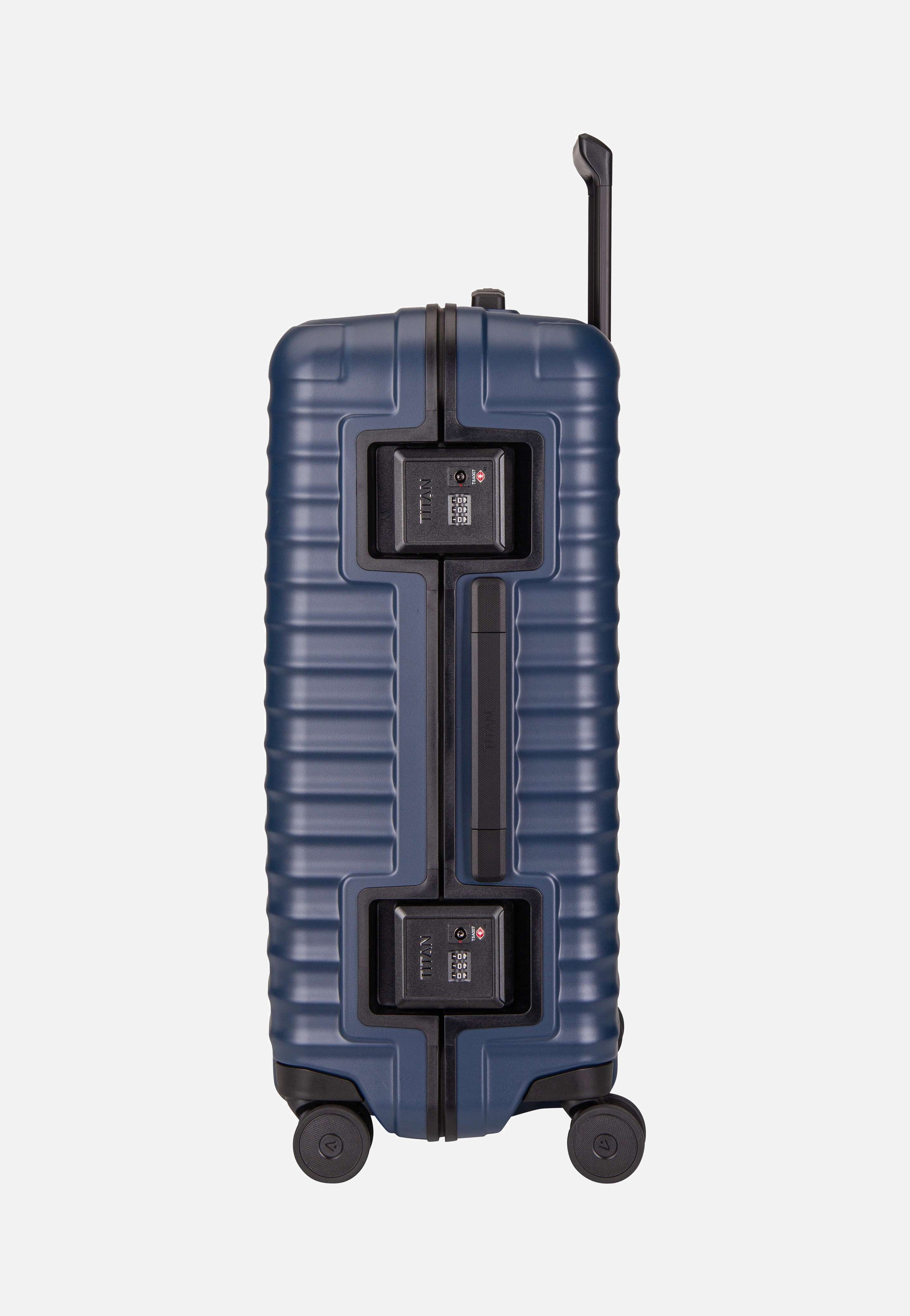 Titan OVERSEAS 4w Trolley M+ Midnight Blue Koffer