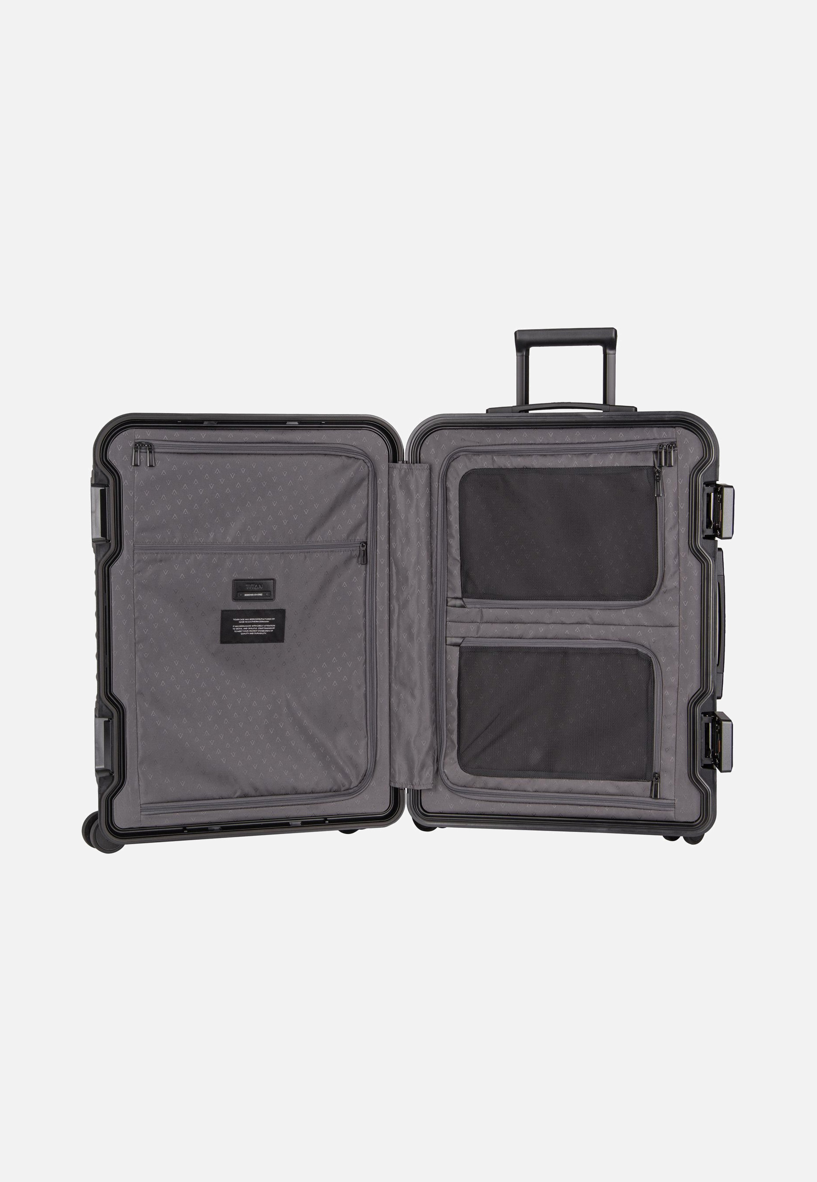 Titan OVERSEAS 4w Trolley M+ Nightshade Black Koffer