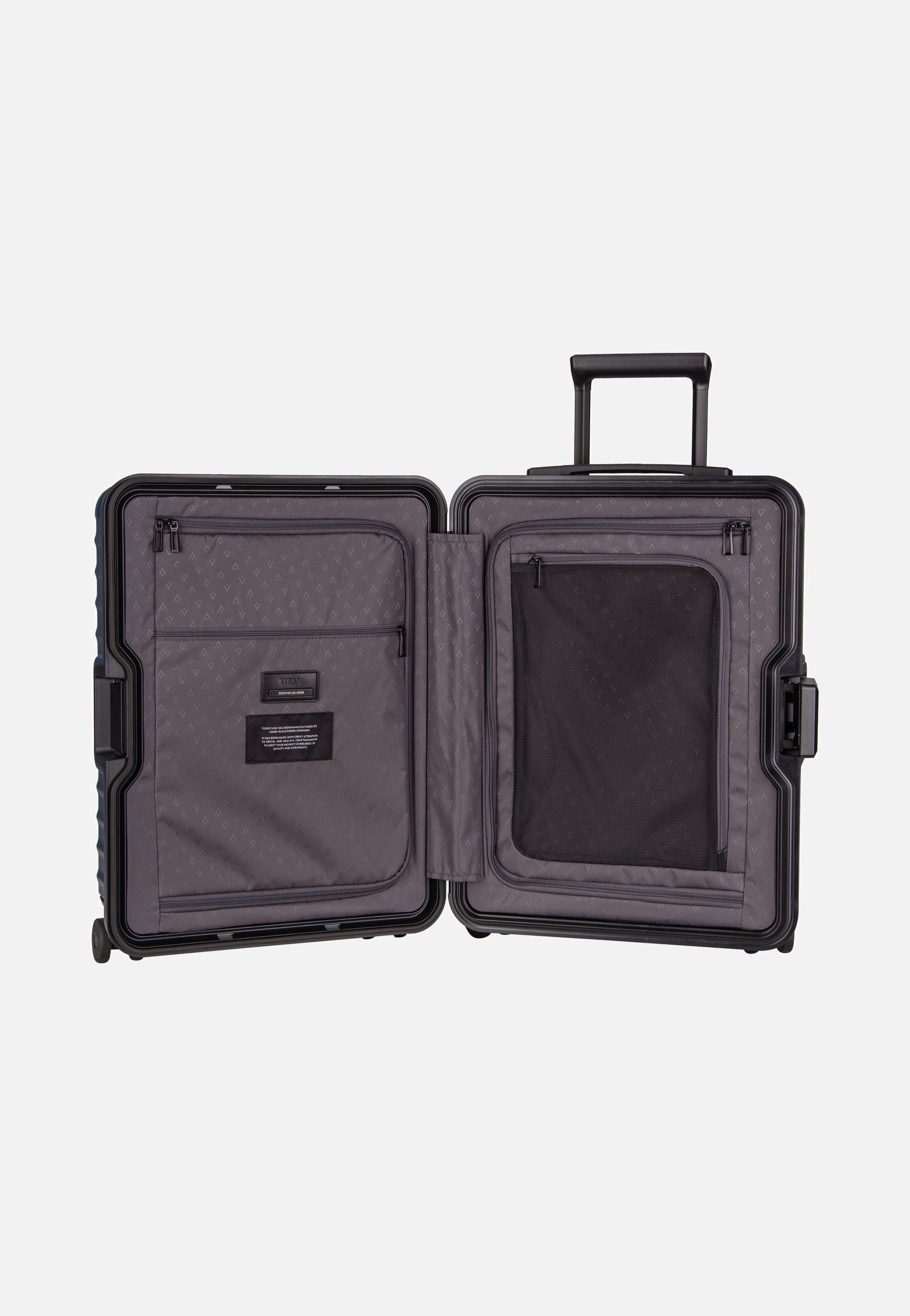 Titan OVERSEAS 4w Trolley S VT Midnight Blue Koffer