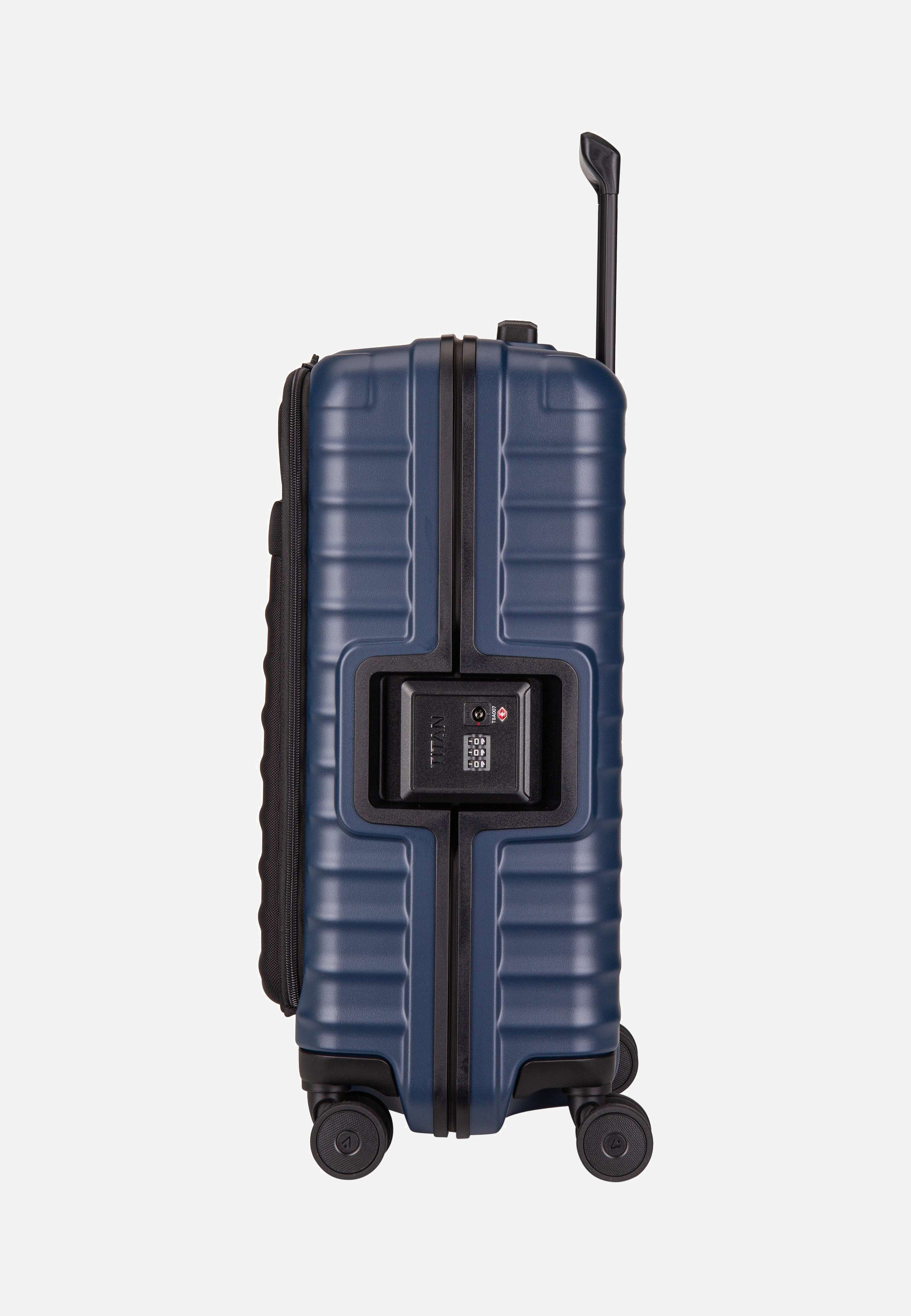 Titan OVERSEAS 4w Trolley S VT Midnight Blue Koffer