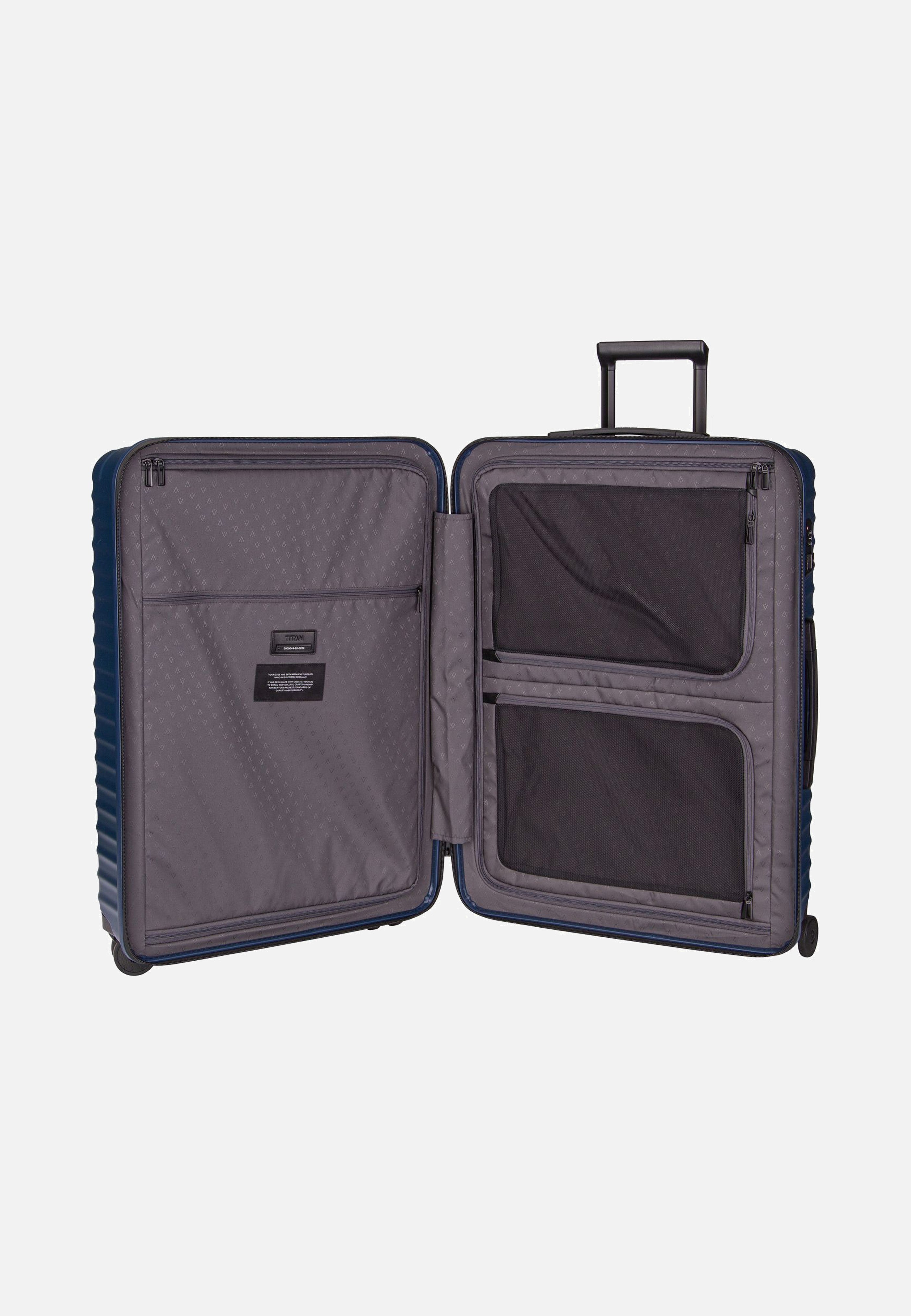 Titan UPGRADE 4w Trolley L Midnight Blue Koffer