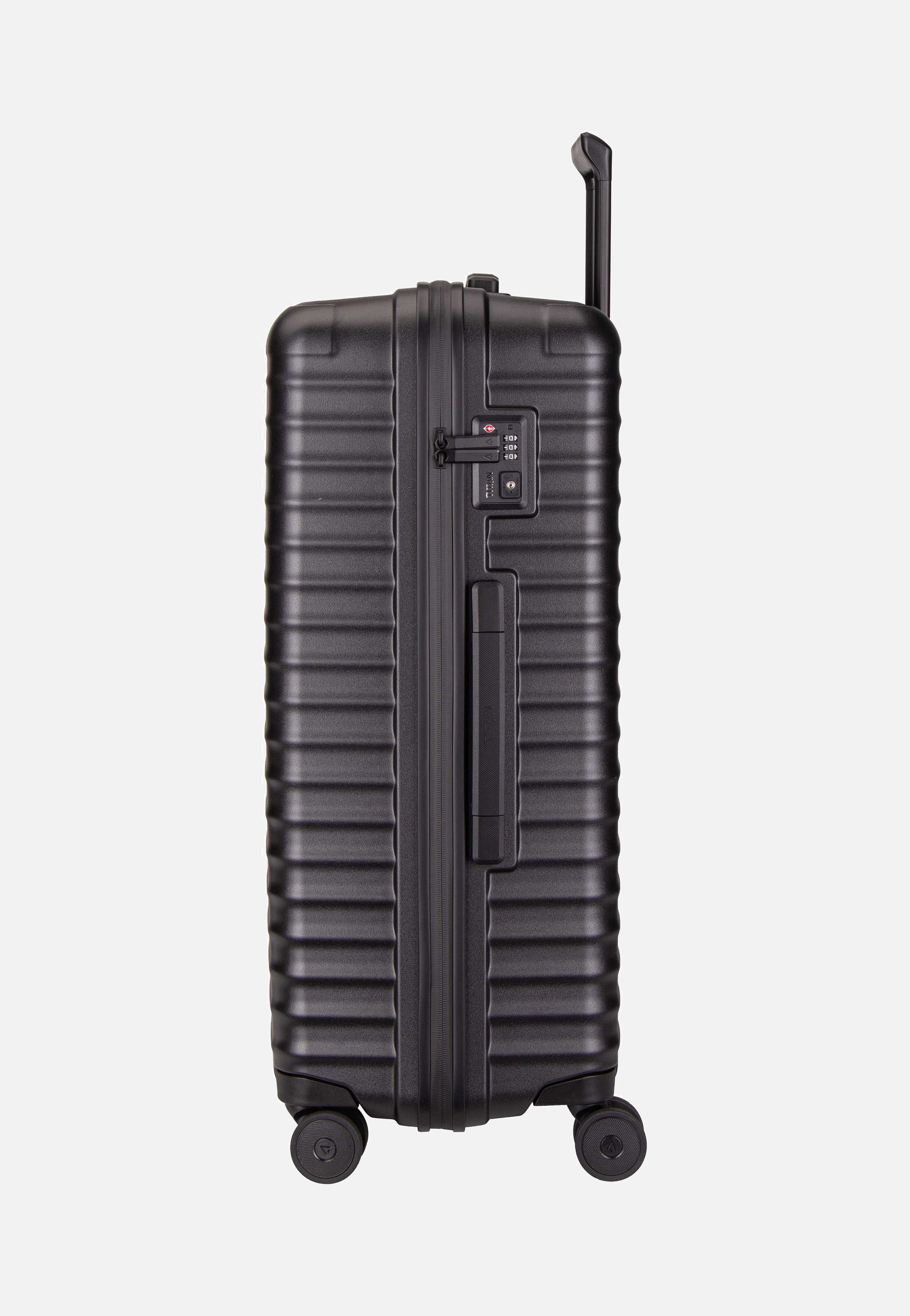 Titan UPGRADE 4w Trolley L Nightshade Black Koffer