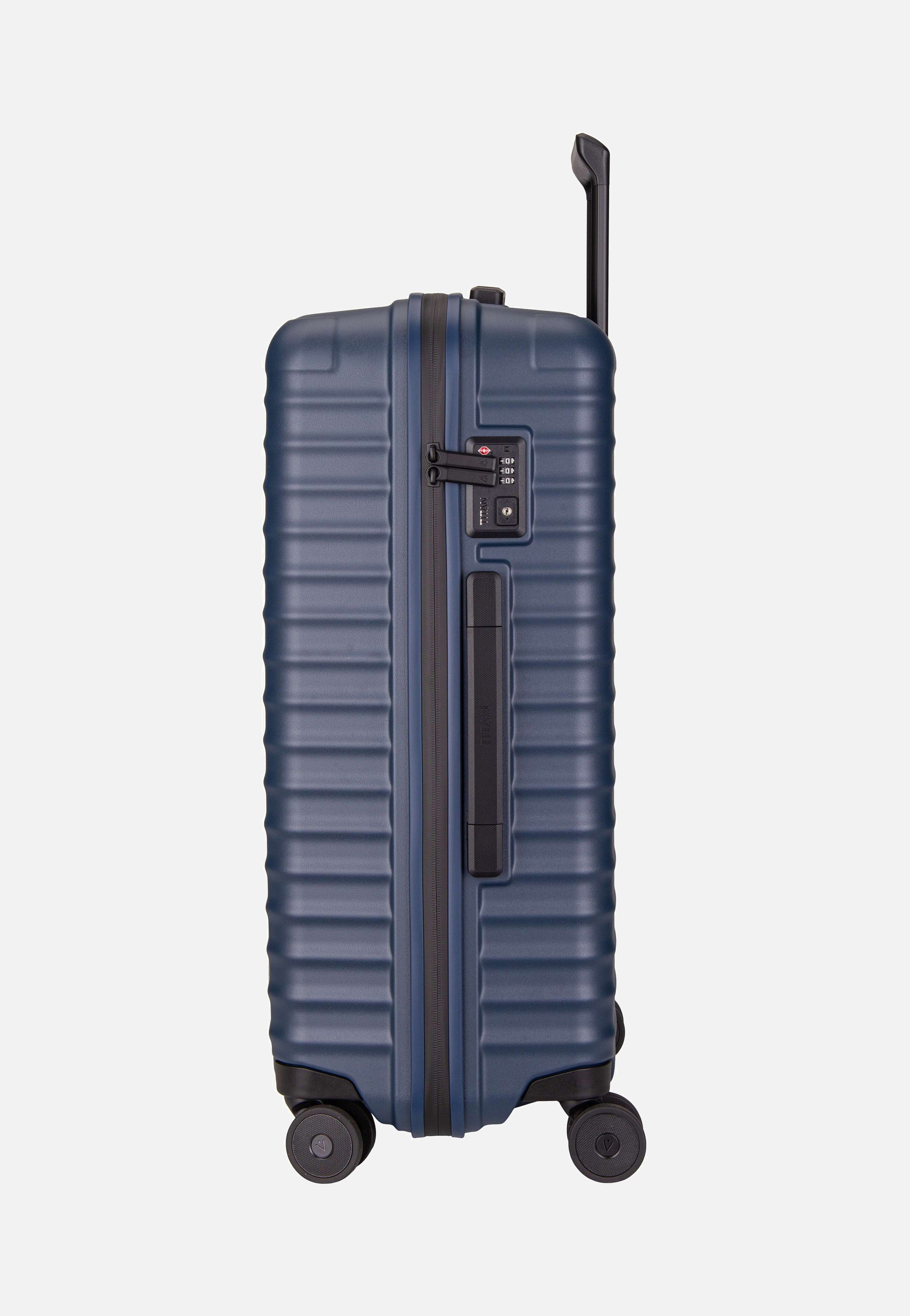 Titan UPGRADE 4w Trolley M+ Midnight Blue Koffer