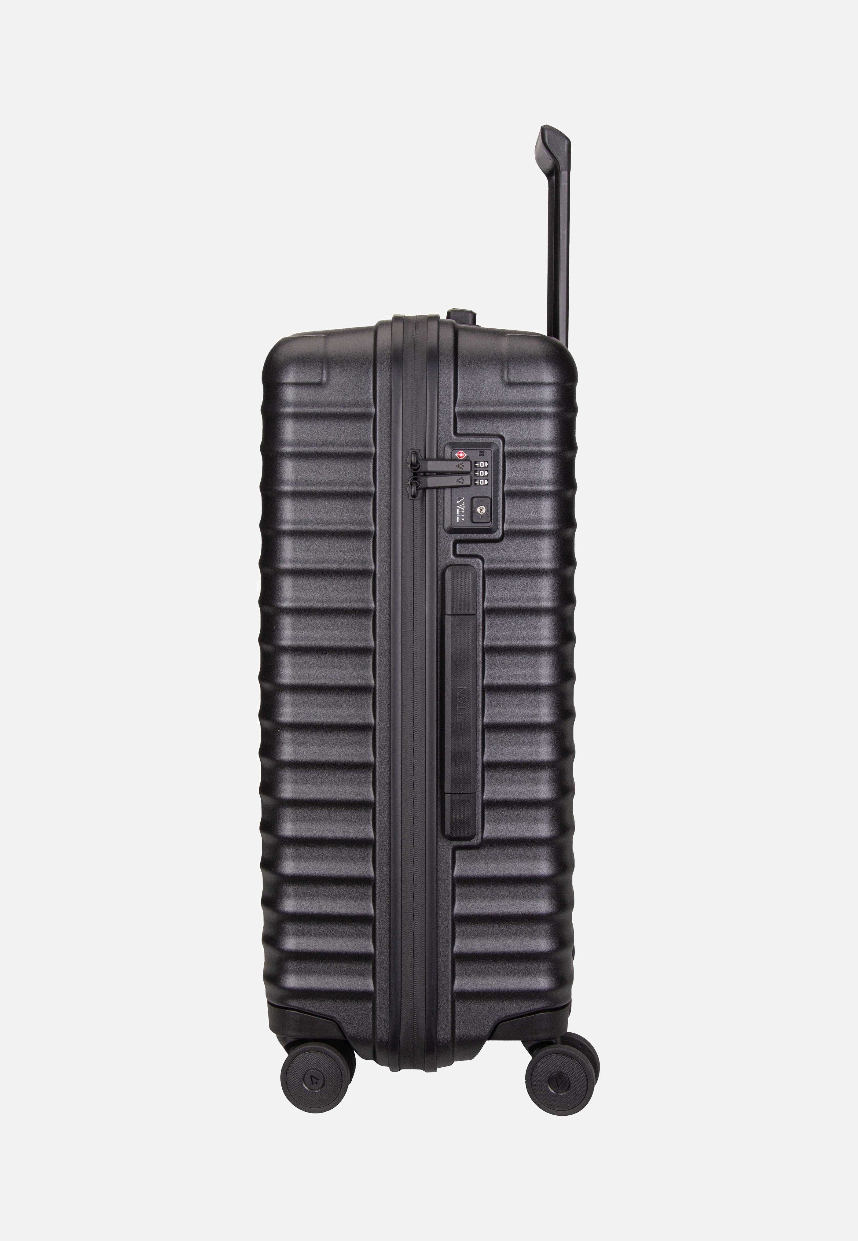 Titan UPGRADE 4w Trolley M+ Nightshade Black Koffer