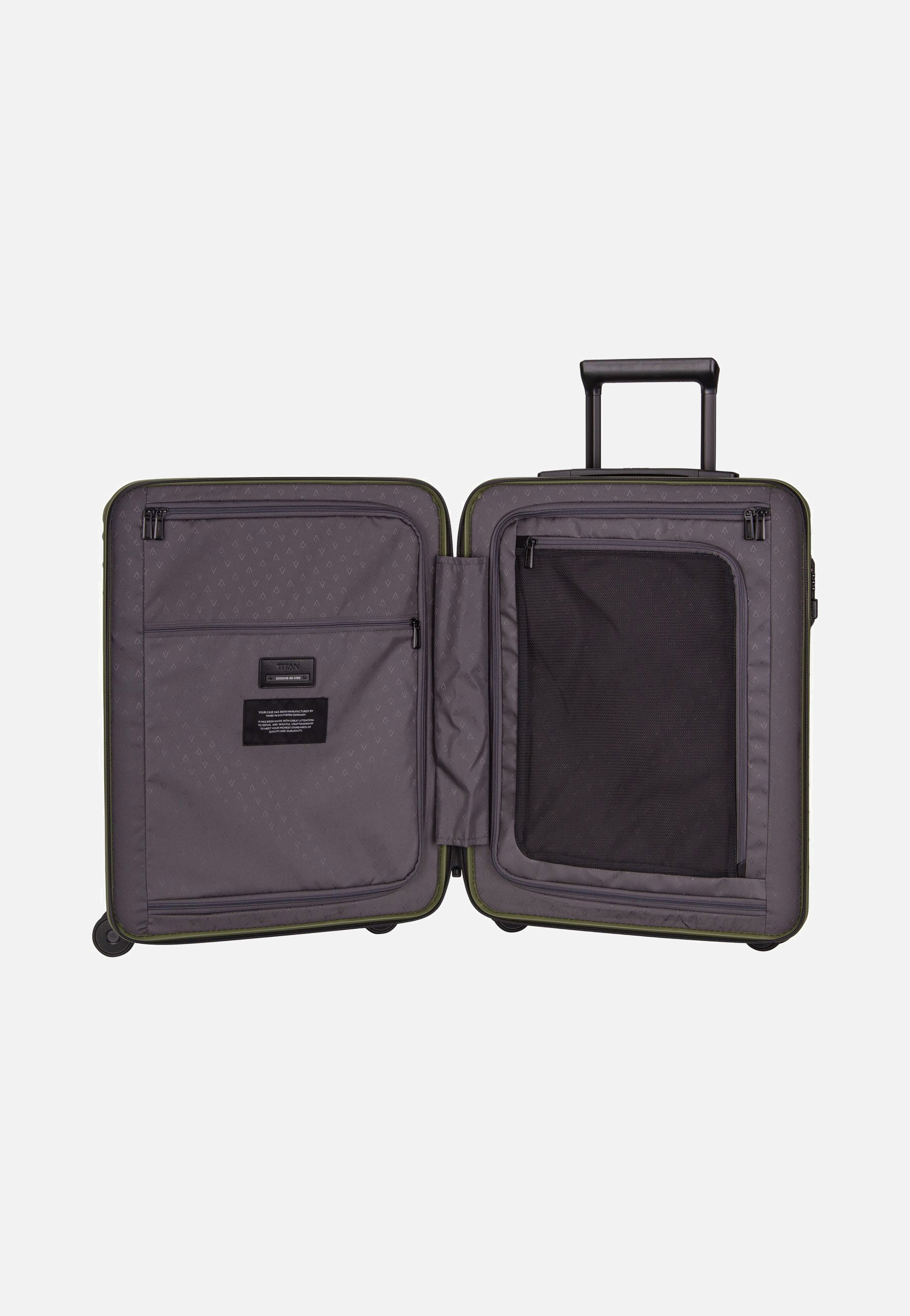 Titan UPGRADE 4w Trolley S20 Forest Green Koffer
