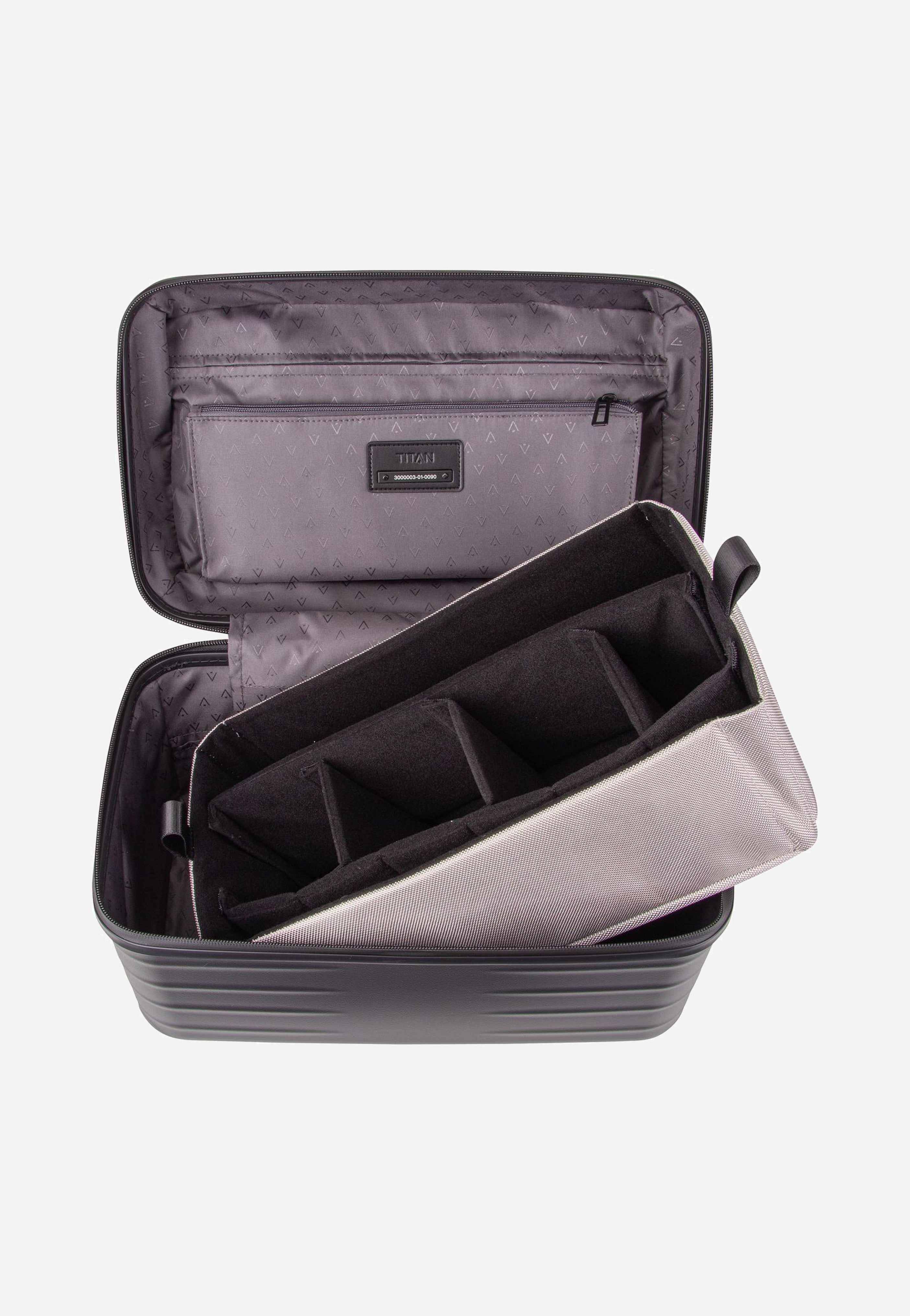 Titan UPGRADE Beautycase Nightshade Black Cosmetic Case