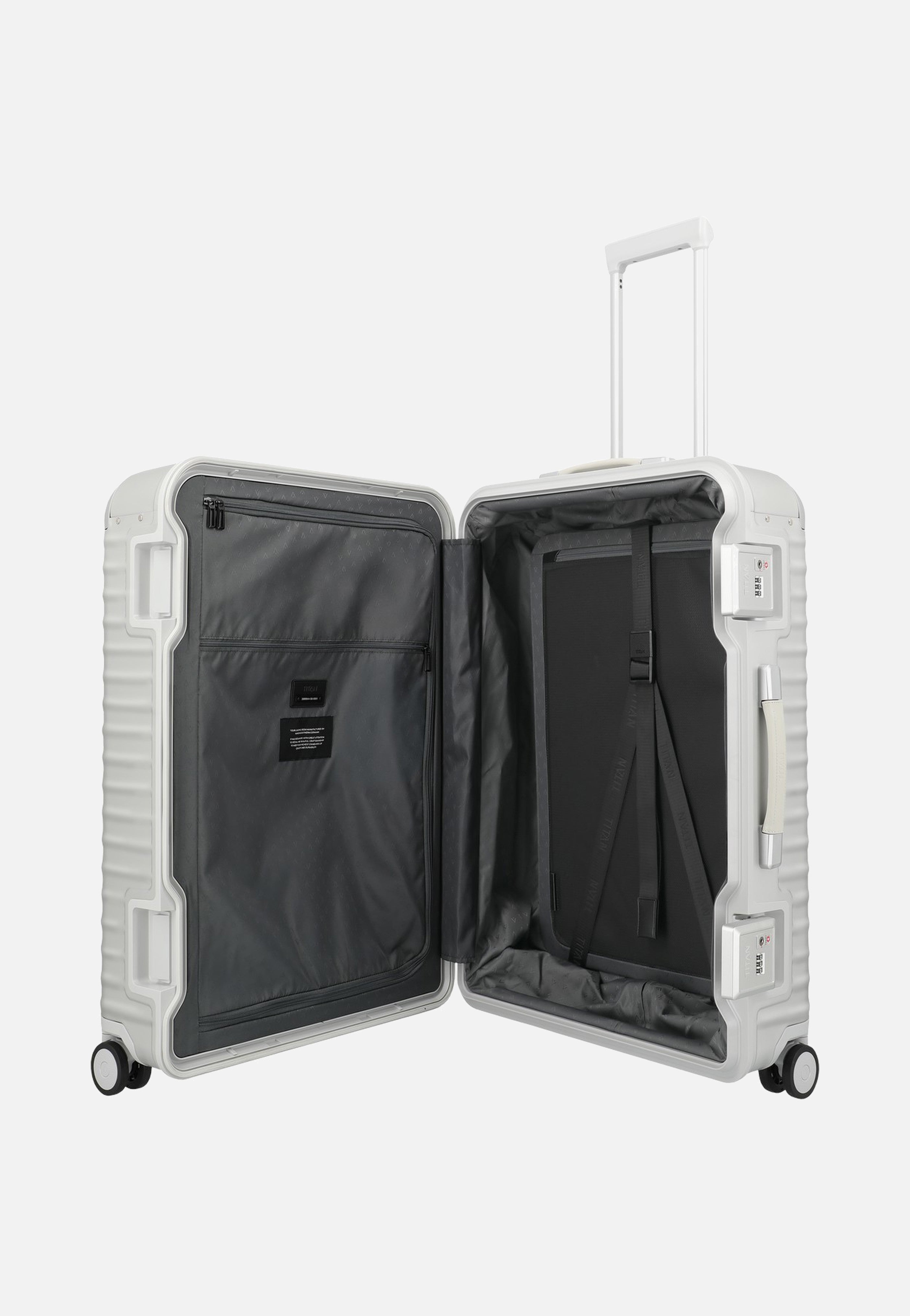 Titan ETERNITY 4w Trolley L Silver Koffer