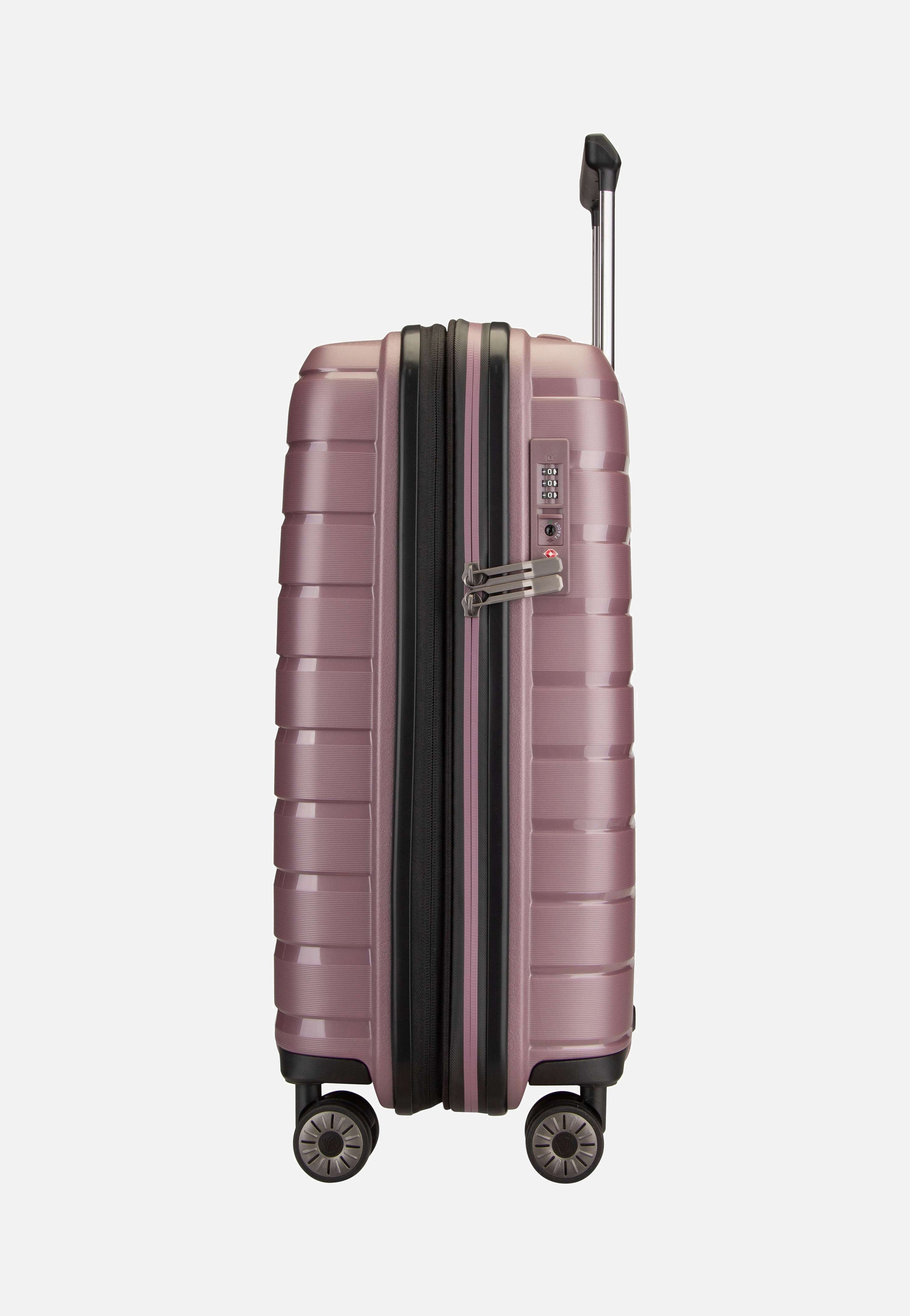 travelite Air Base 4-Rad Trolley S Exp Flieder Koffer