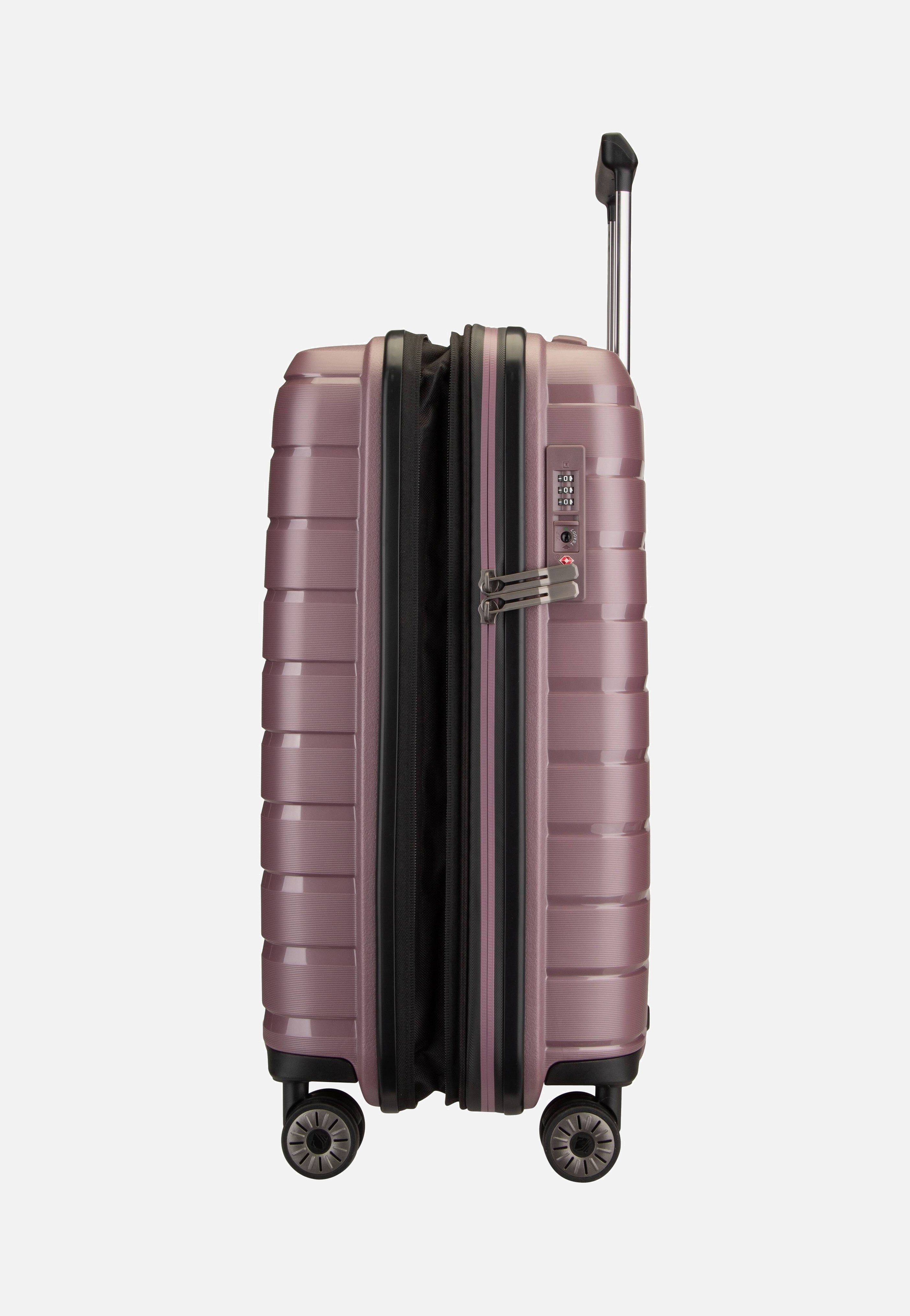 travelite Air Base 4-Rad Trolley S Exp Flieder Koffer