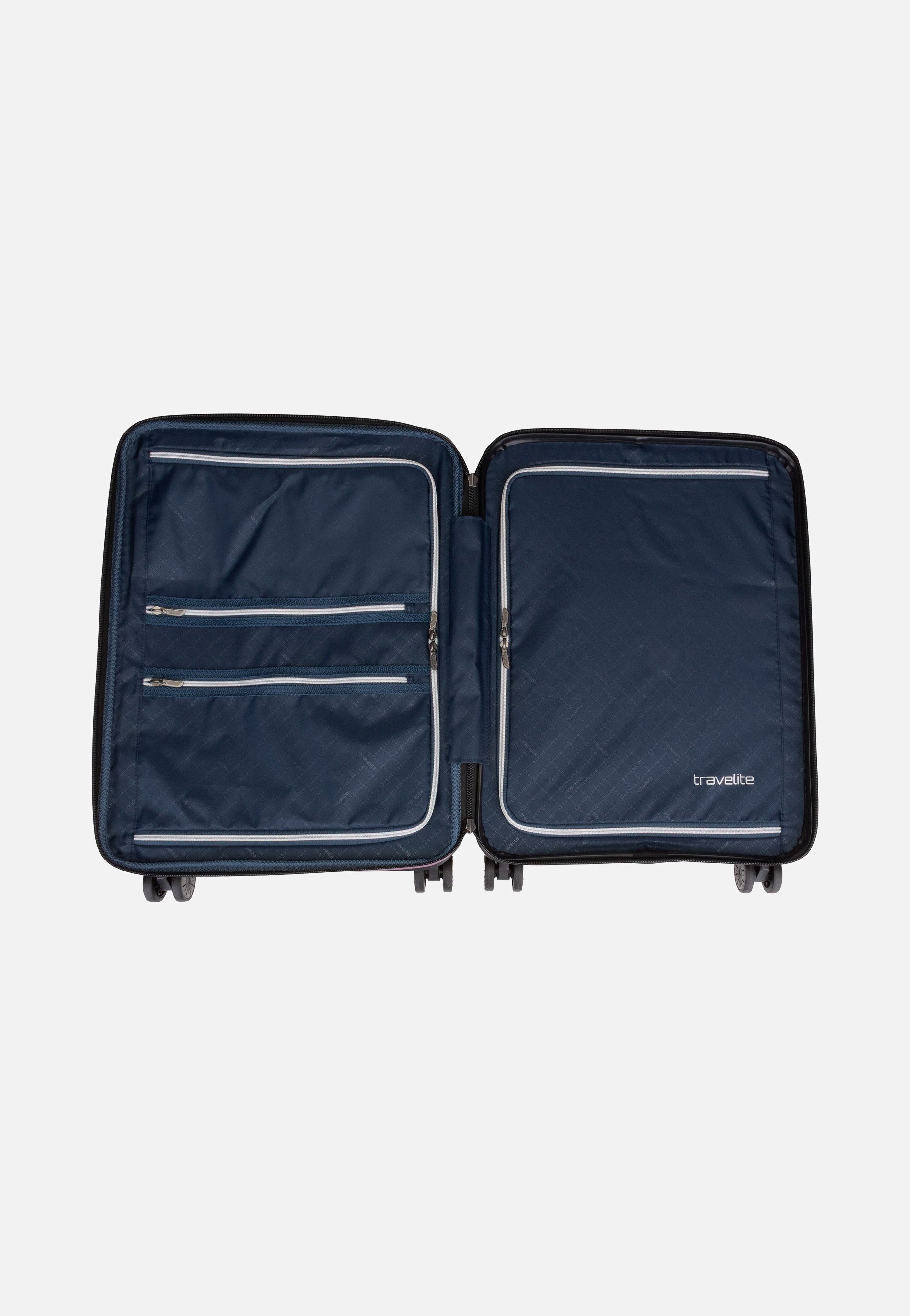 travelite Air Base 4-Rad Trolley S Exp Flieder Koffer