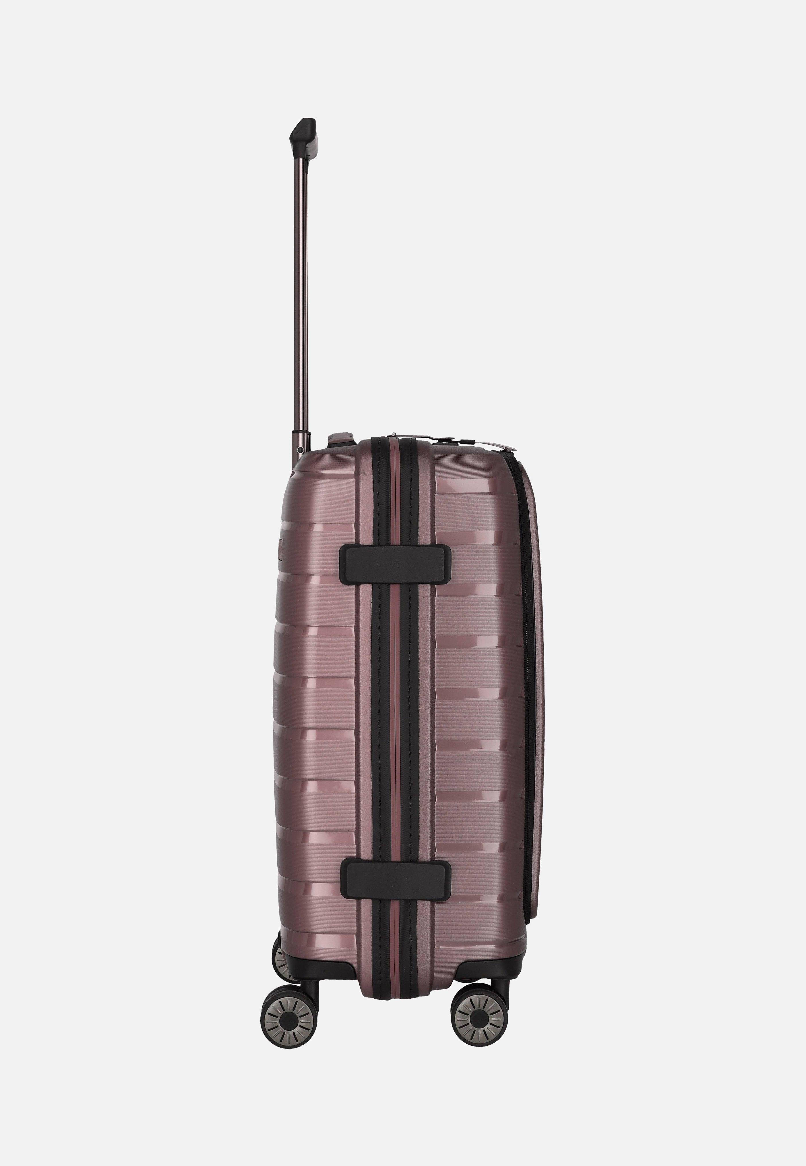 travelite Air Base 4-Rad Trolley S Vortasche Flieder Koffer