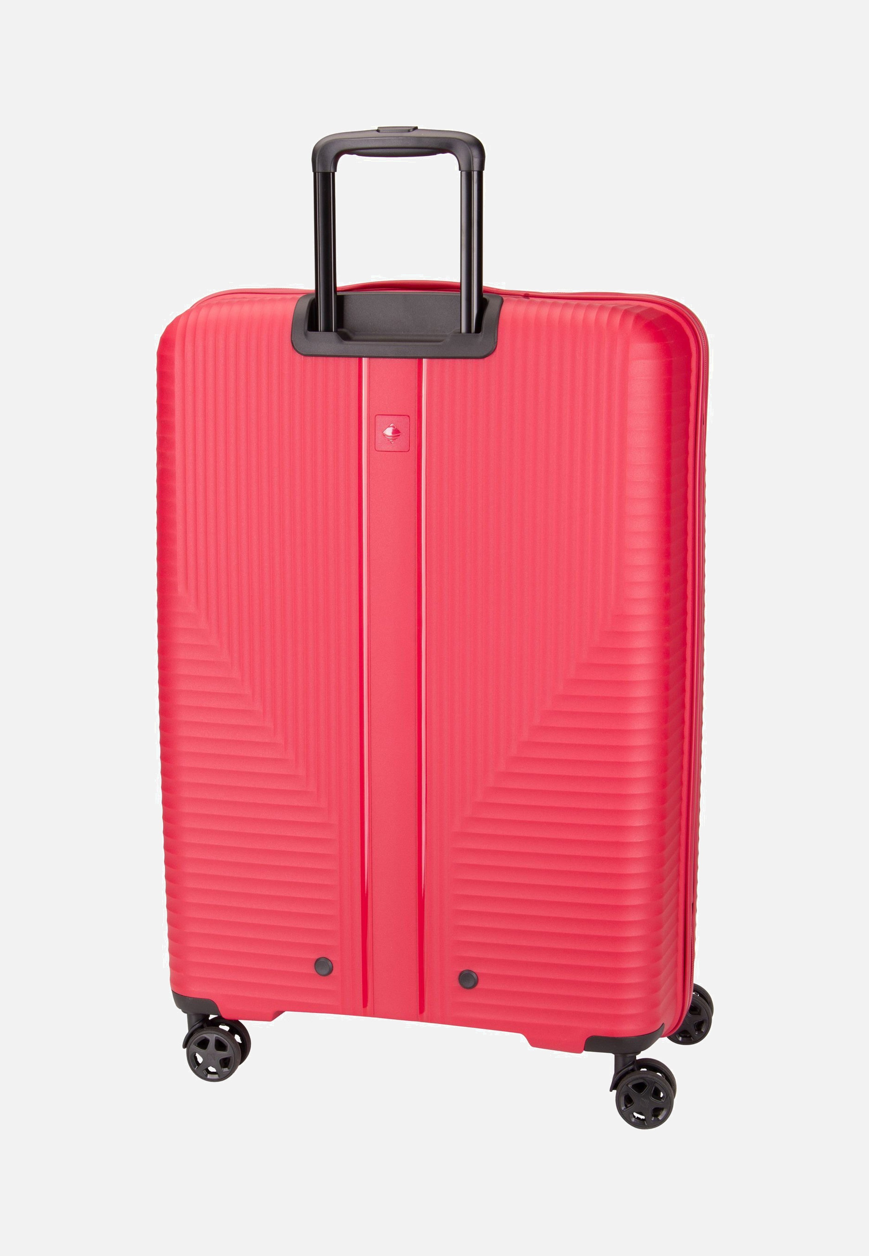 travelite Air Stripe Trolley 4w L Red Koffer