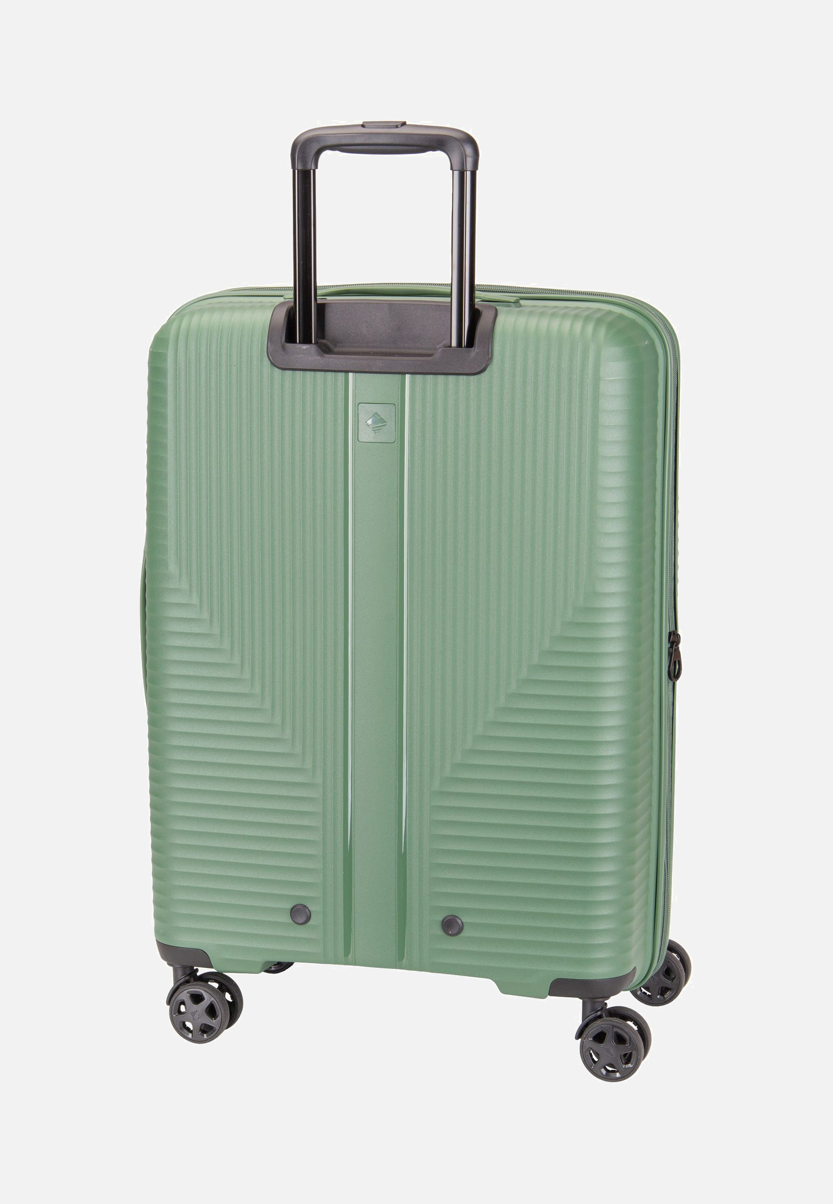 travelite Air Stripe Trolley 4w M exp. Green Koffer
