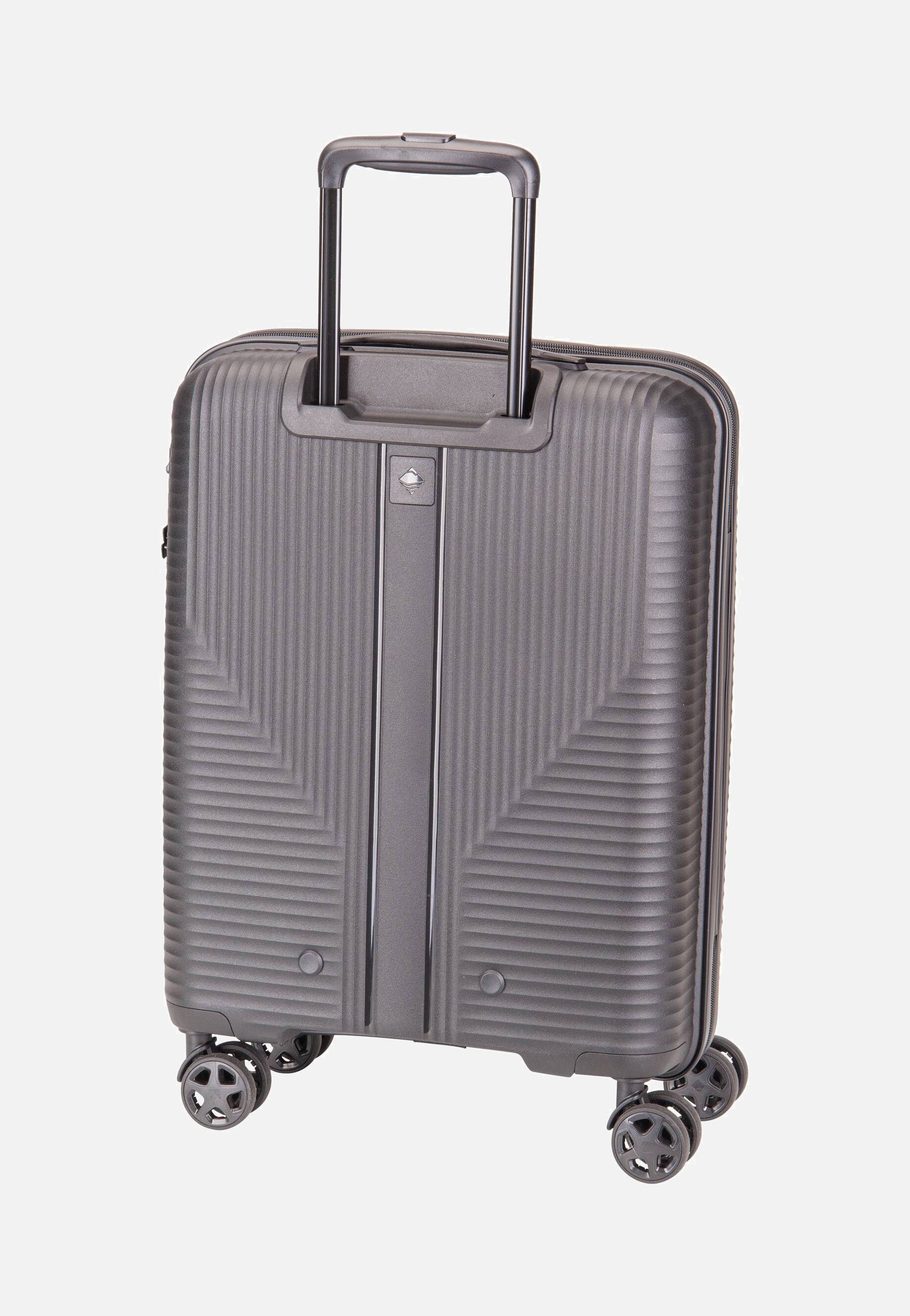 travelite Air Stripe Trolley 4w S Black Koffer