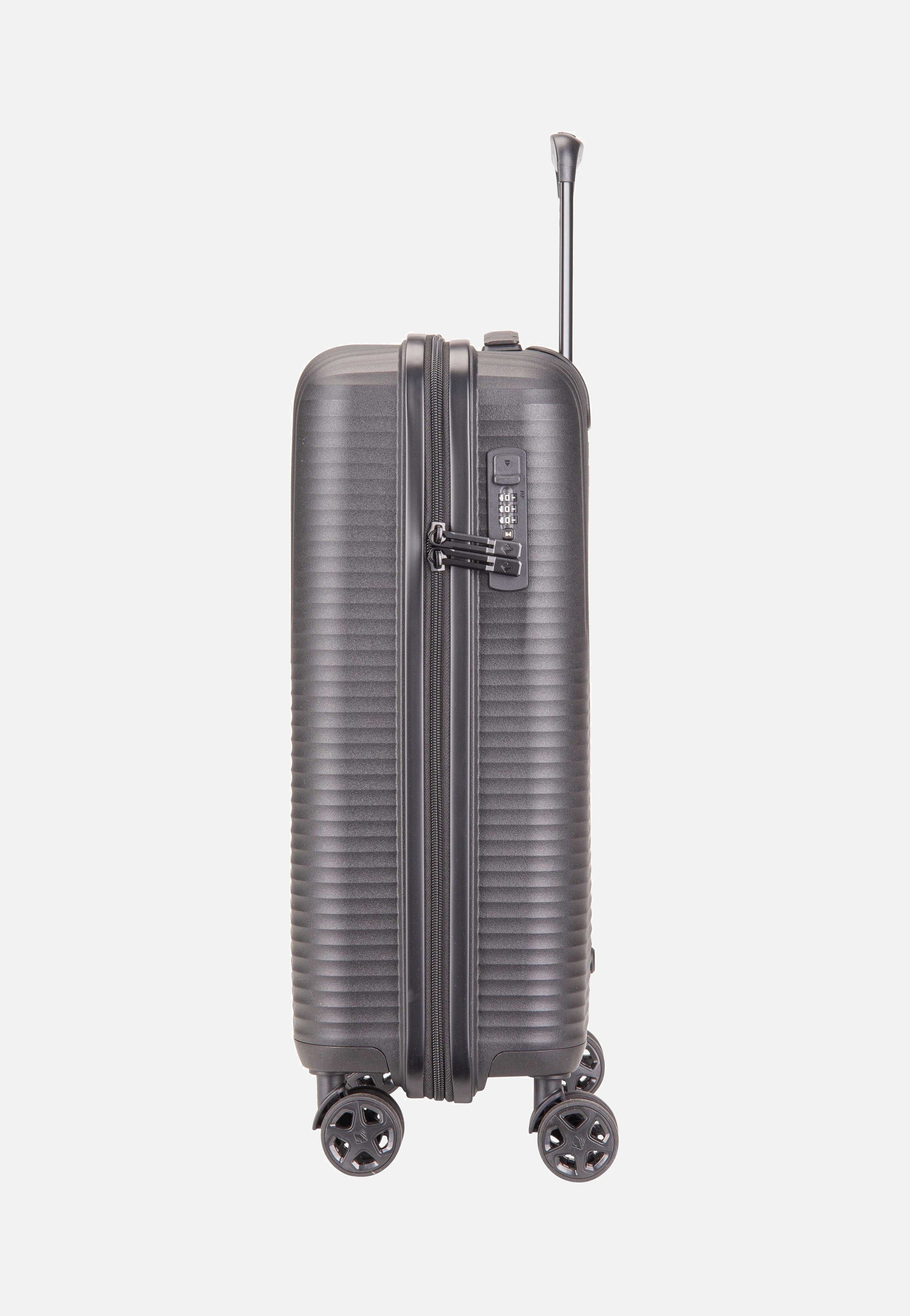travelite Air Stripe Trolley 4w S Black Koffer