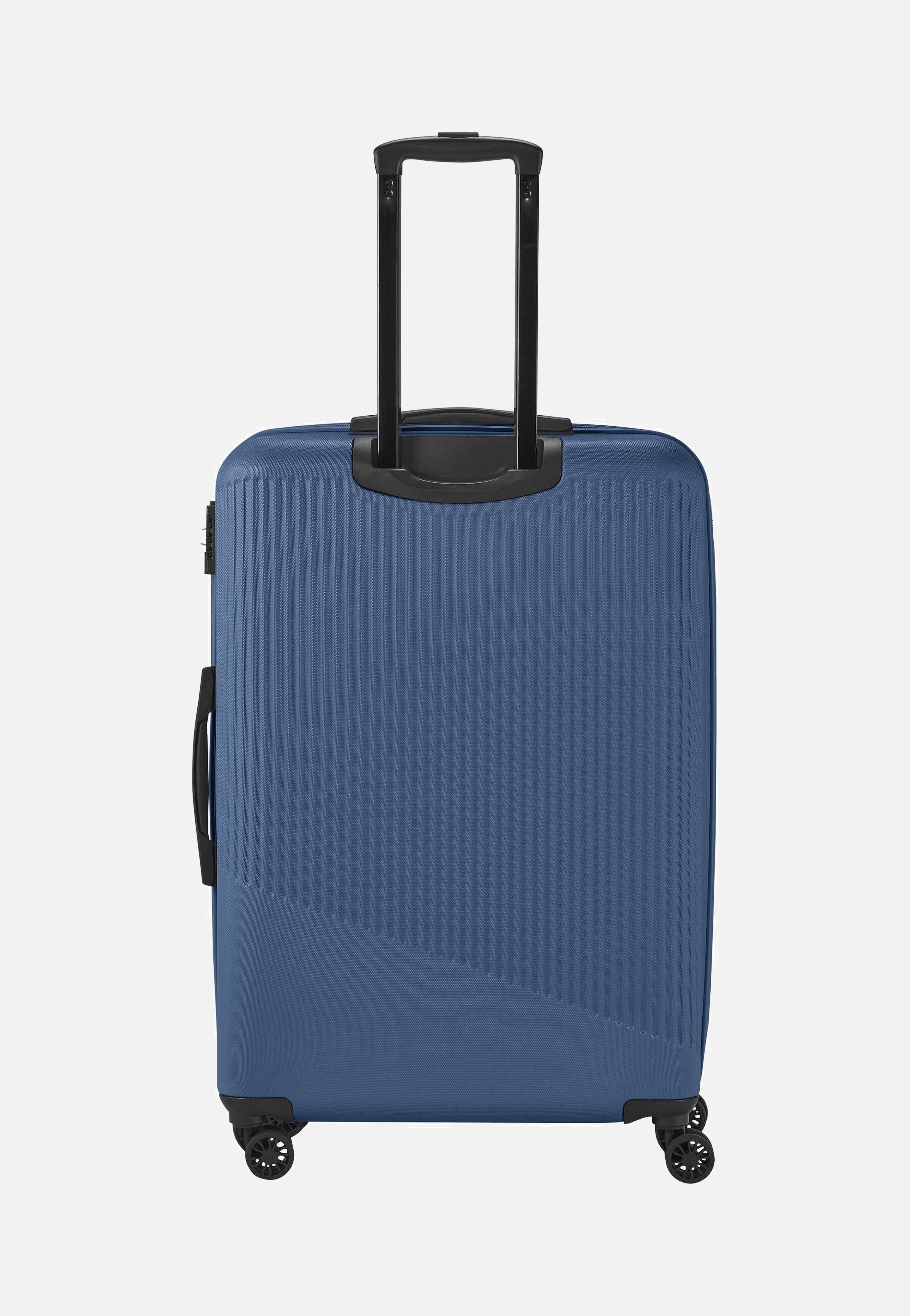 travelite Bali 4w Trolley L Blau Koffer