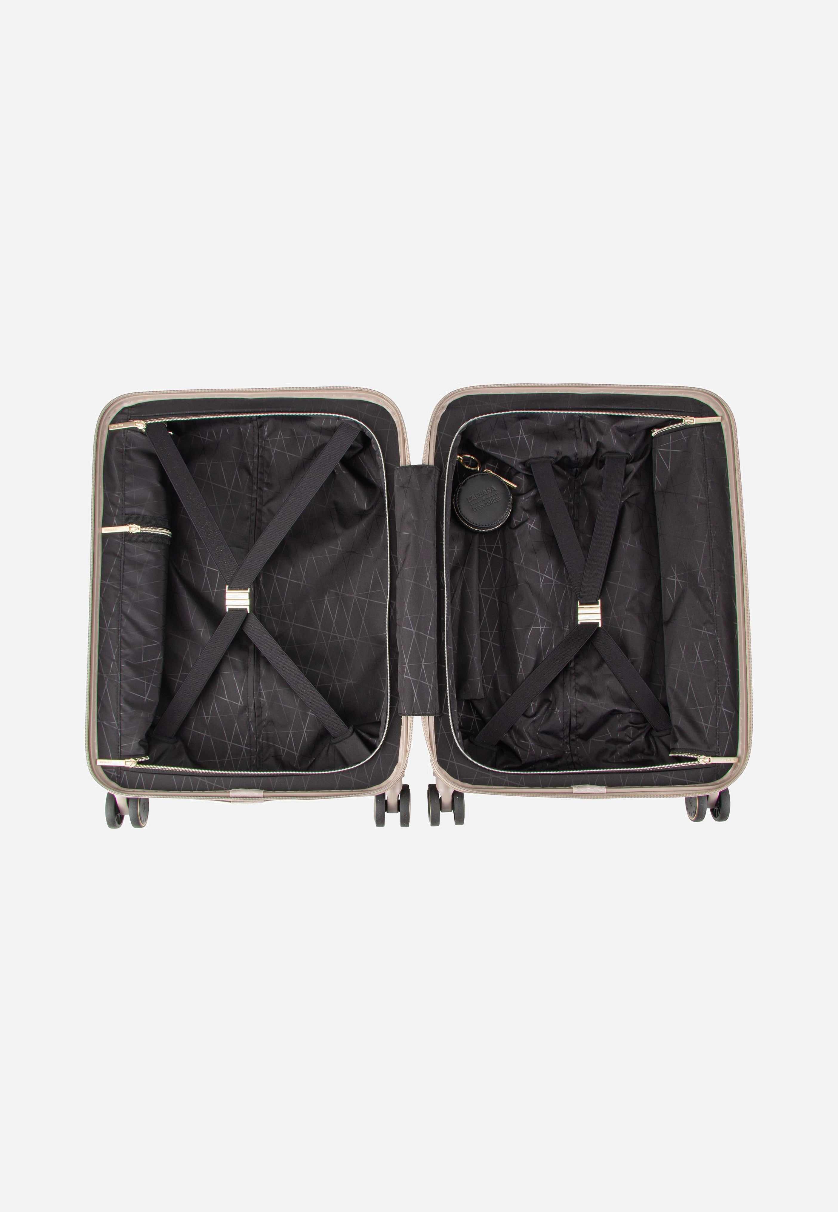 travelite Barbara Novelty 4W Trolley S Satin Nude Koffer