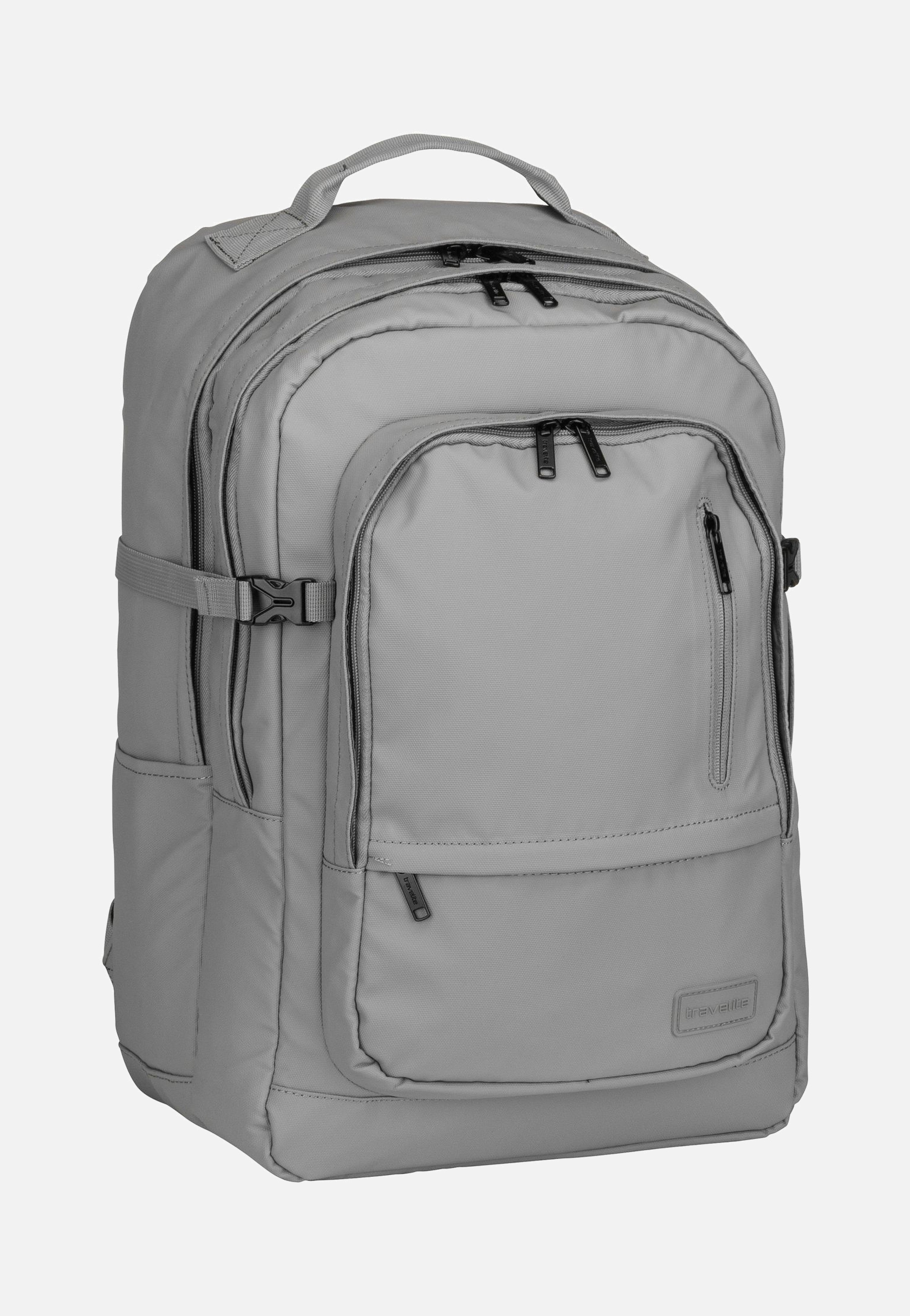 travelite Basics Rollup Daypack Hellgrau Rucksack