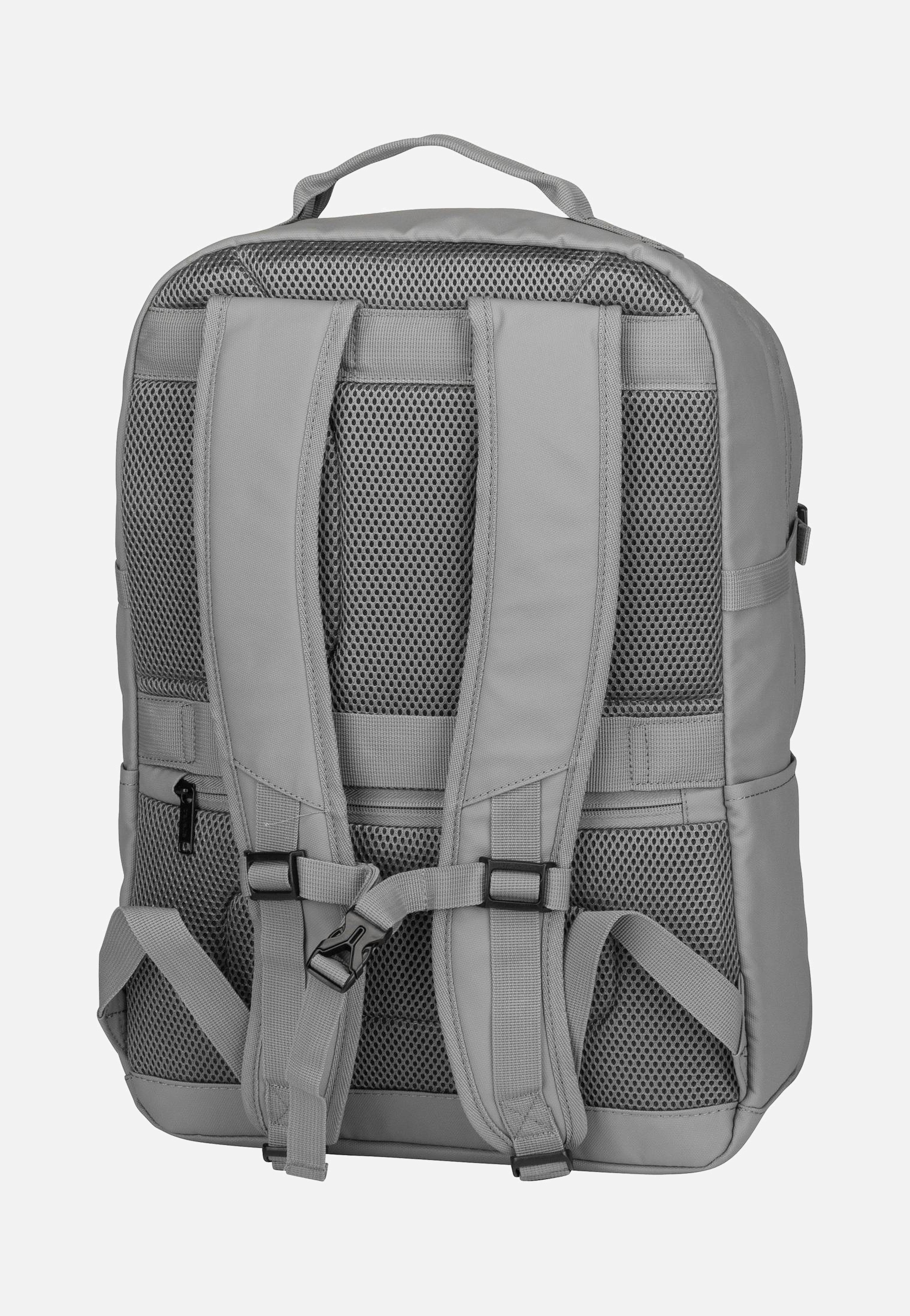 travelite Basics Rollup Daypack Hellgrau Rucksack
