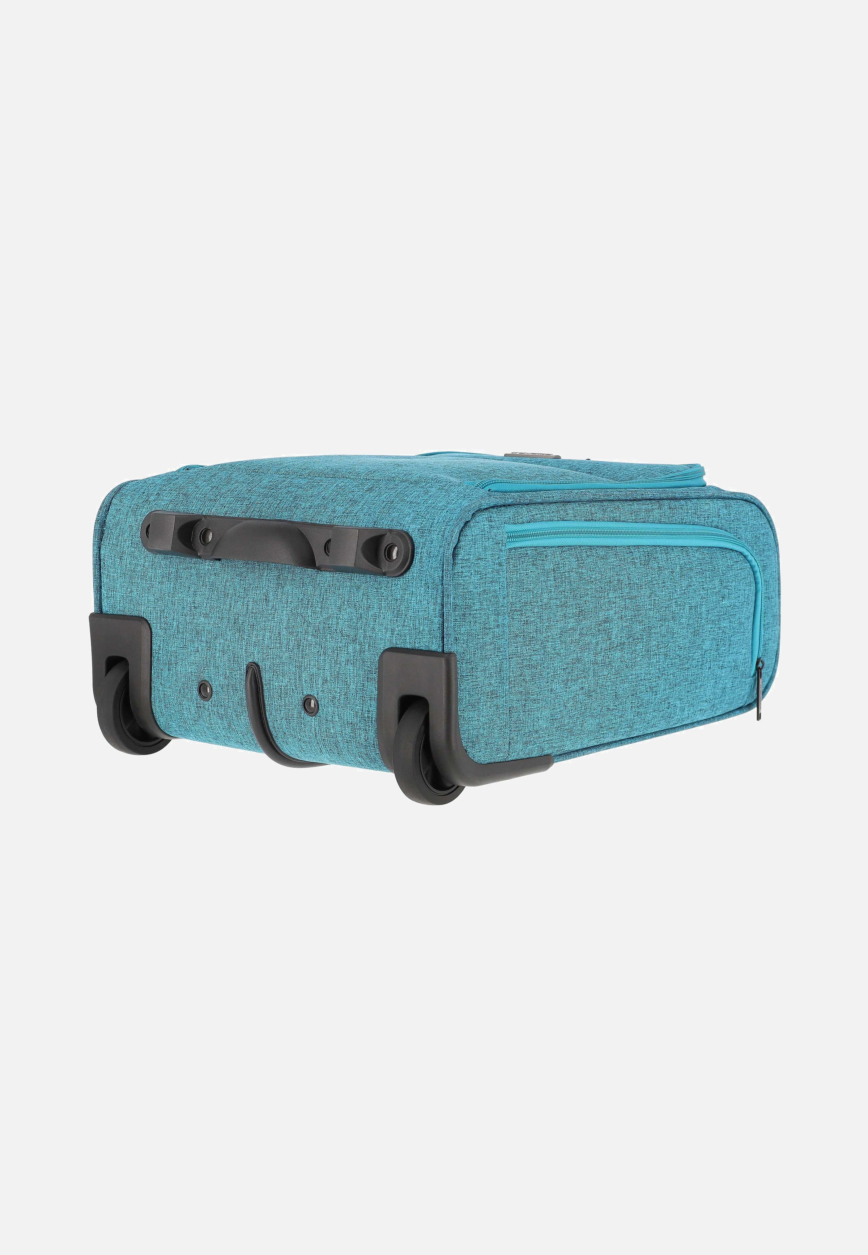 travelite Cabin 2w Bordtrolley Underseater Petrol Koffer