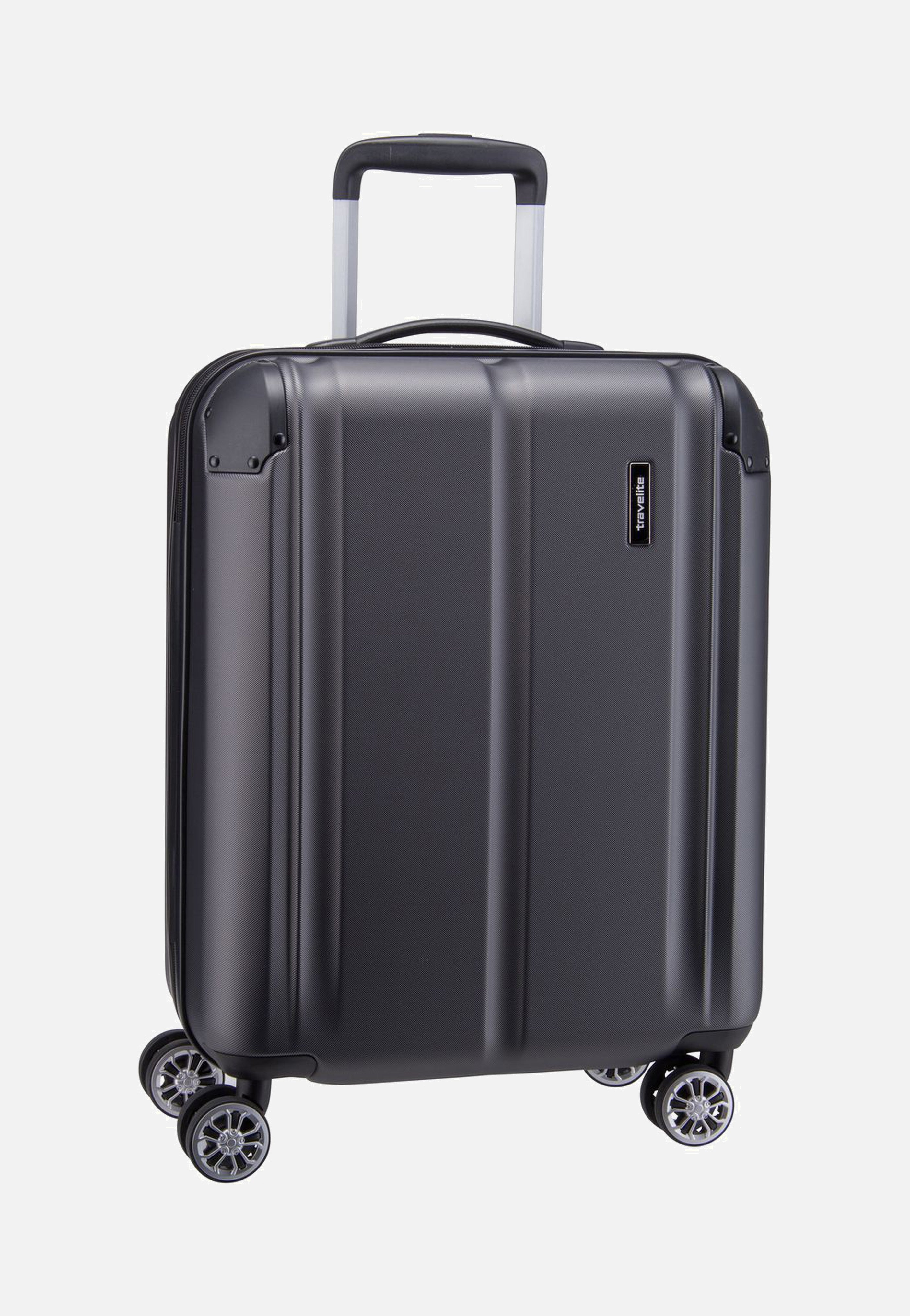 travelite City 4-Rad Trolley S Anthrazit Koffer
