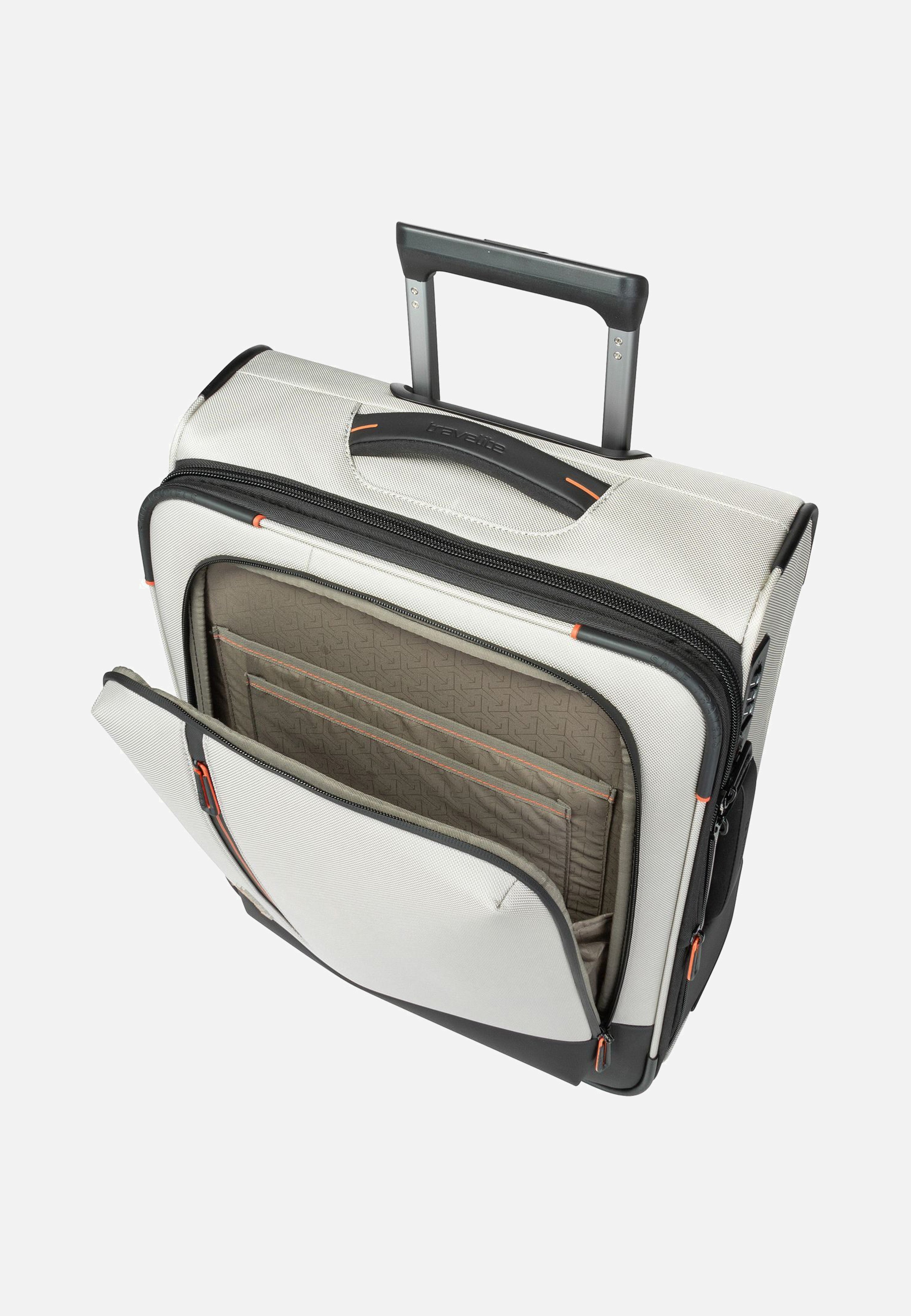 travelite Crosslite 2w Trolley S Natur Koffer