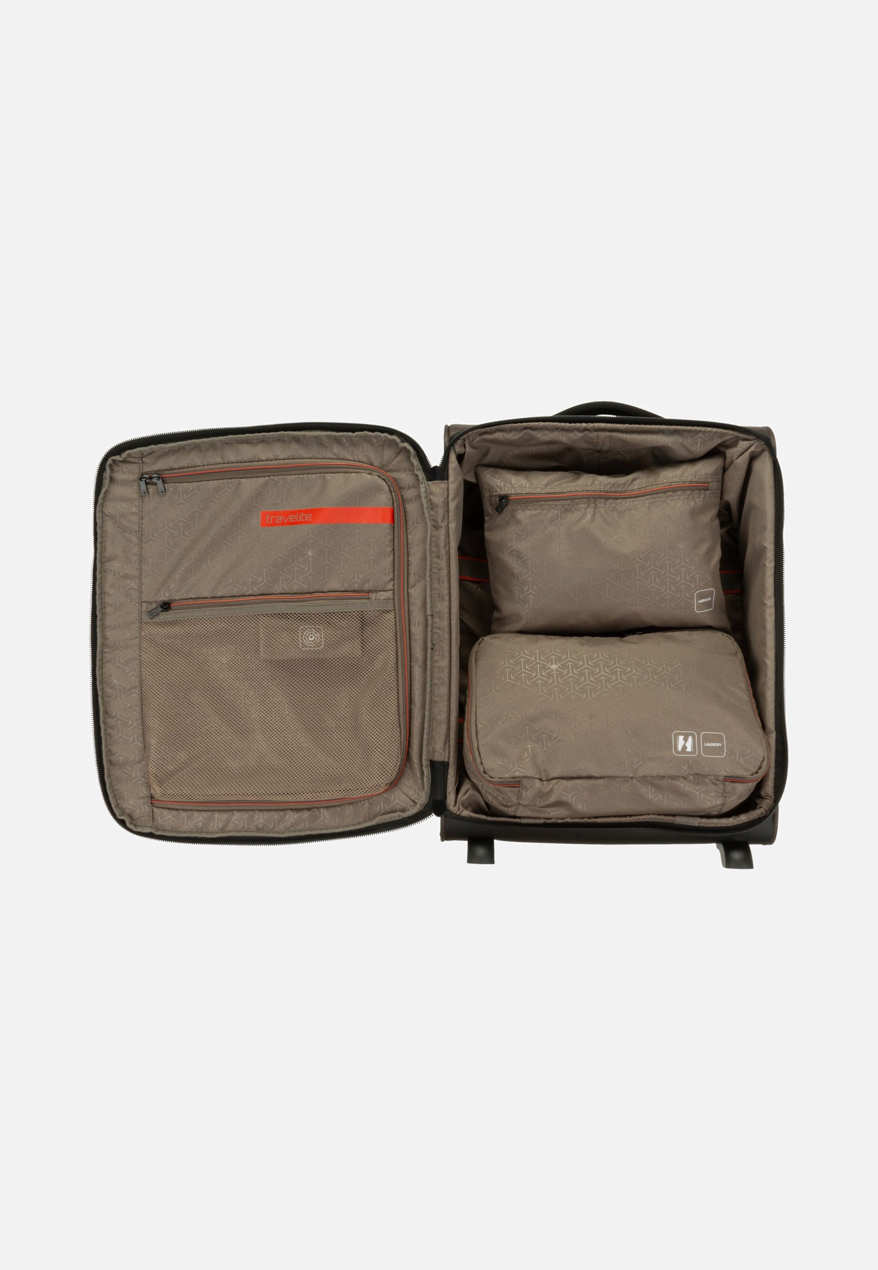 travelite Crosslite 2w Trolley S Oliv Koffer