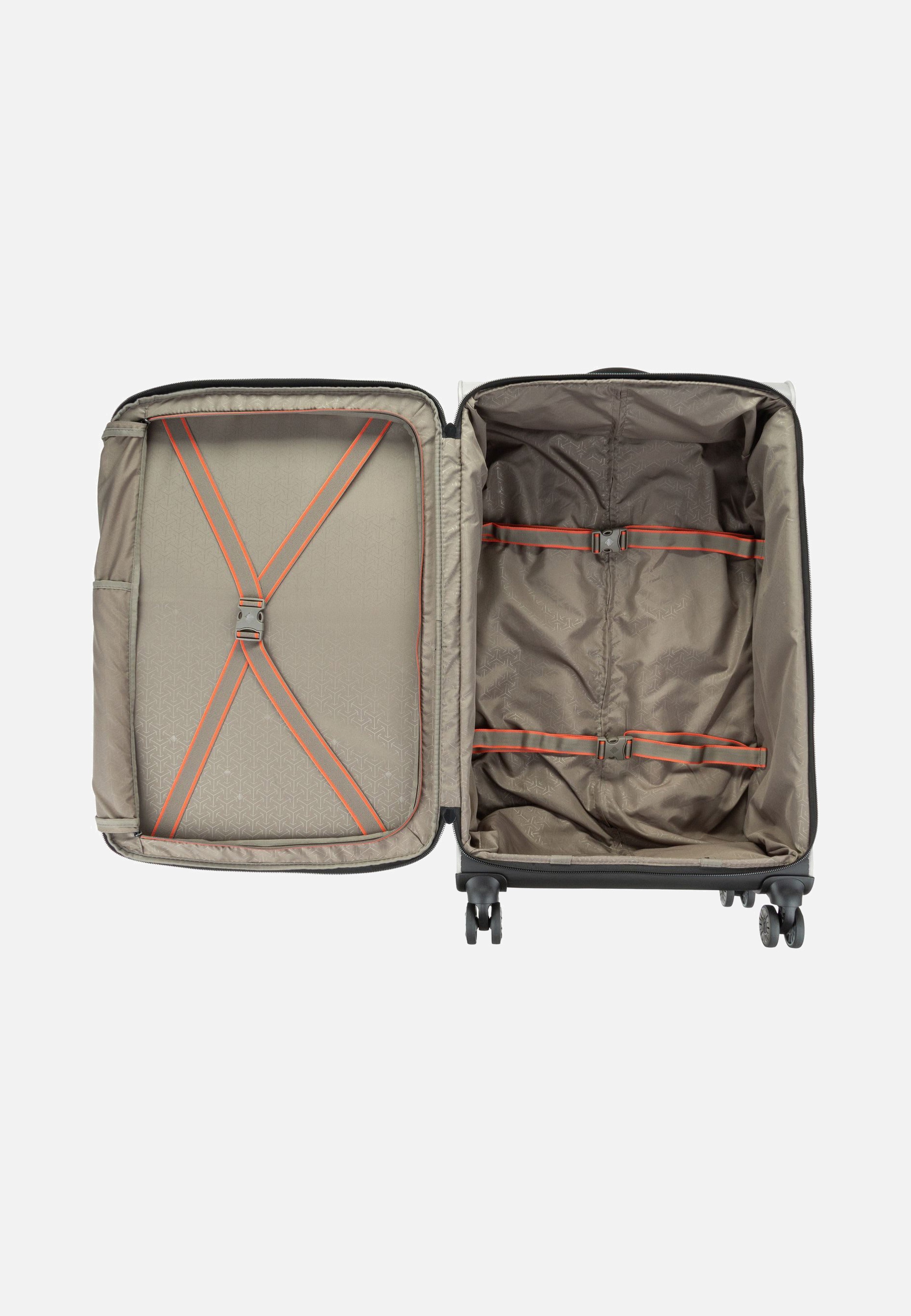 travelite Crosslite 4w Trolley L Natur Koffer