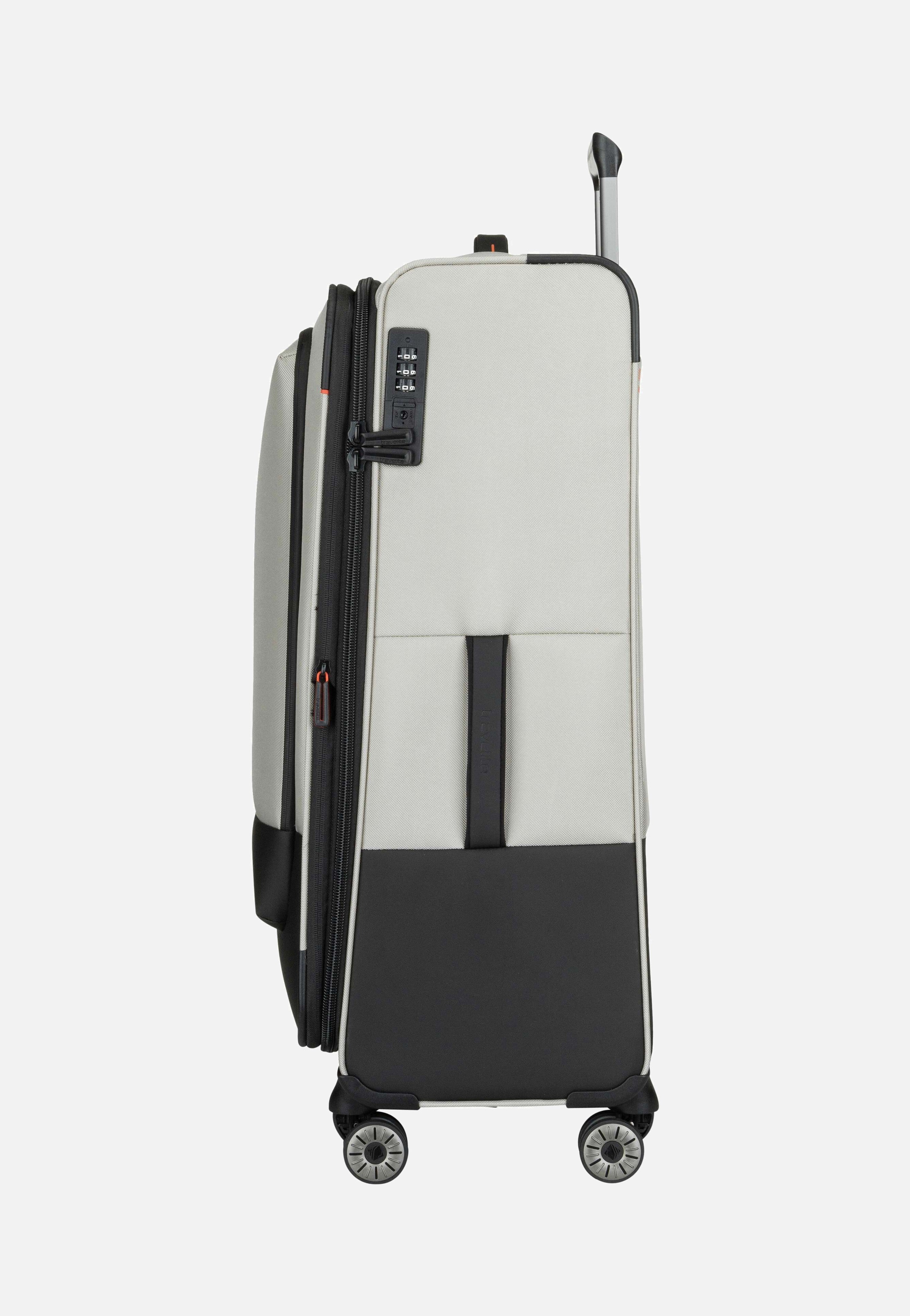 travelite Crosslite 4w Trolley L Natur Koffer