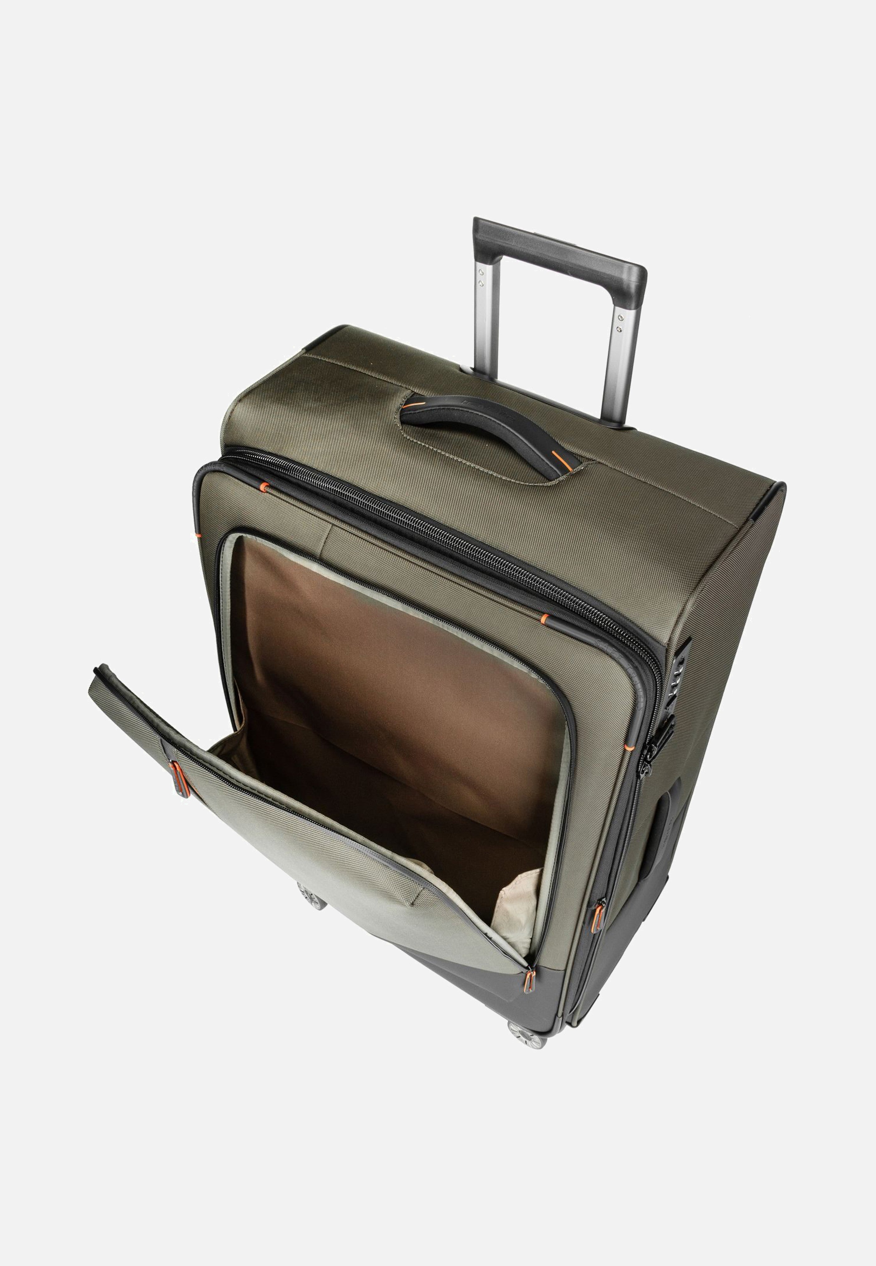travelite Crosslite 4w Trolley L Oliv Koffer