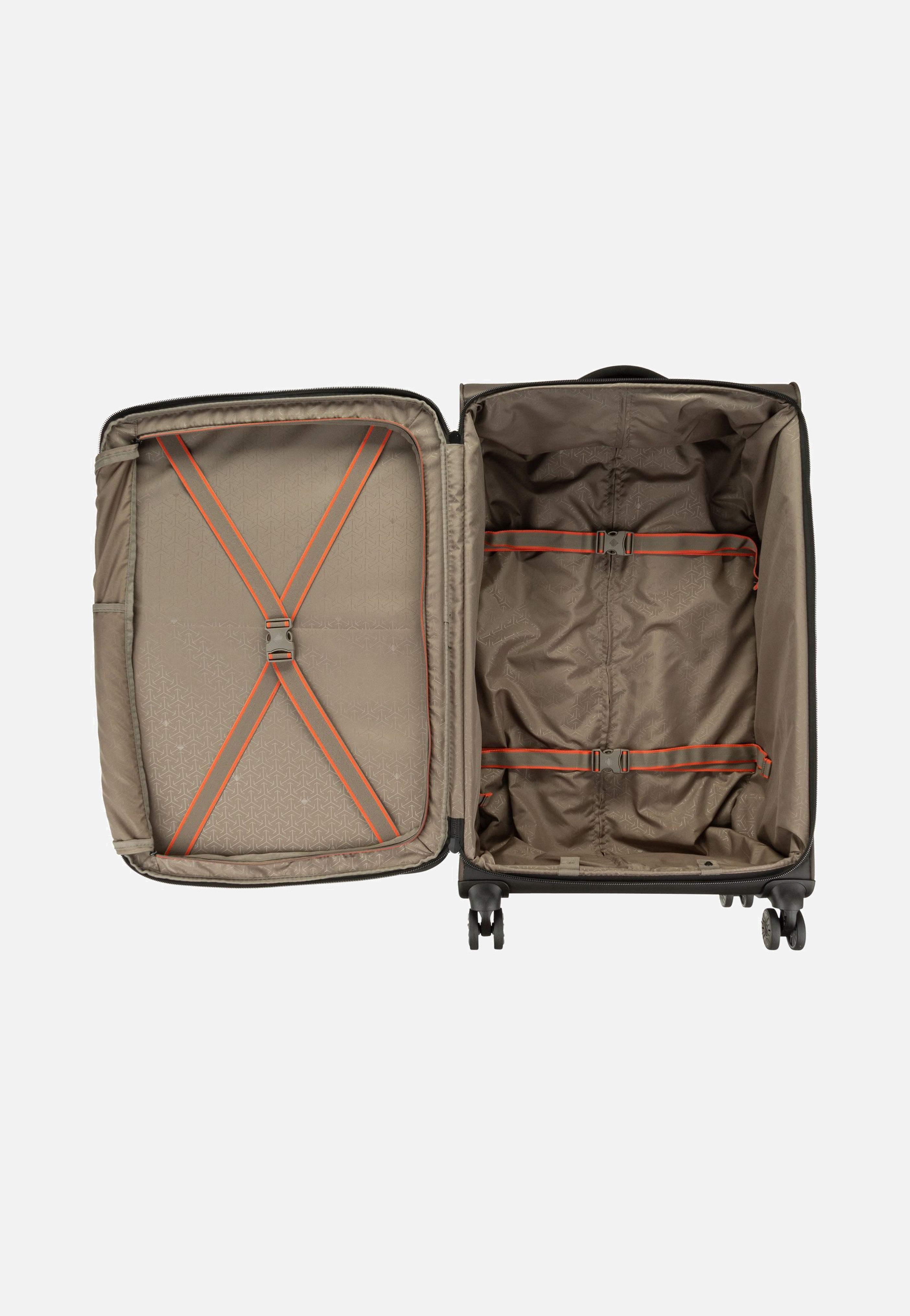 travelite Crosslite 4w Trolley L Oliv Koffer