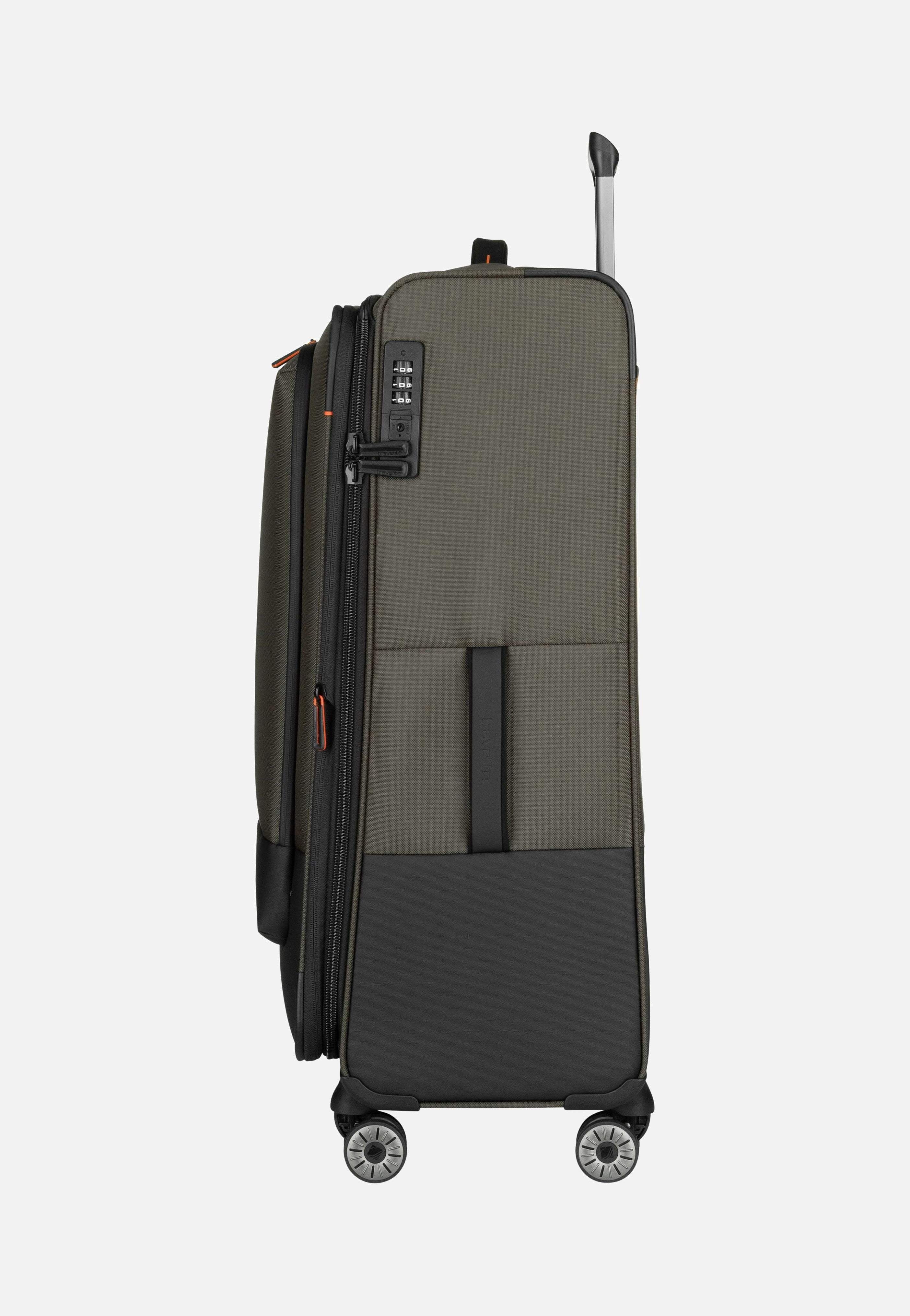 travelite Crosslite 4w Trolley L Oliv Koffer