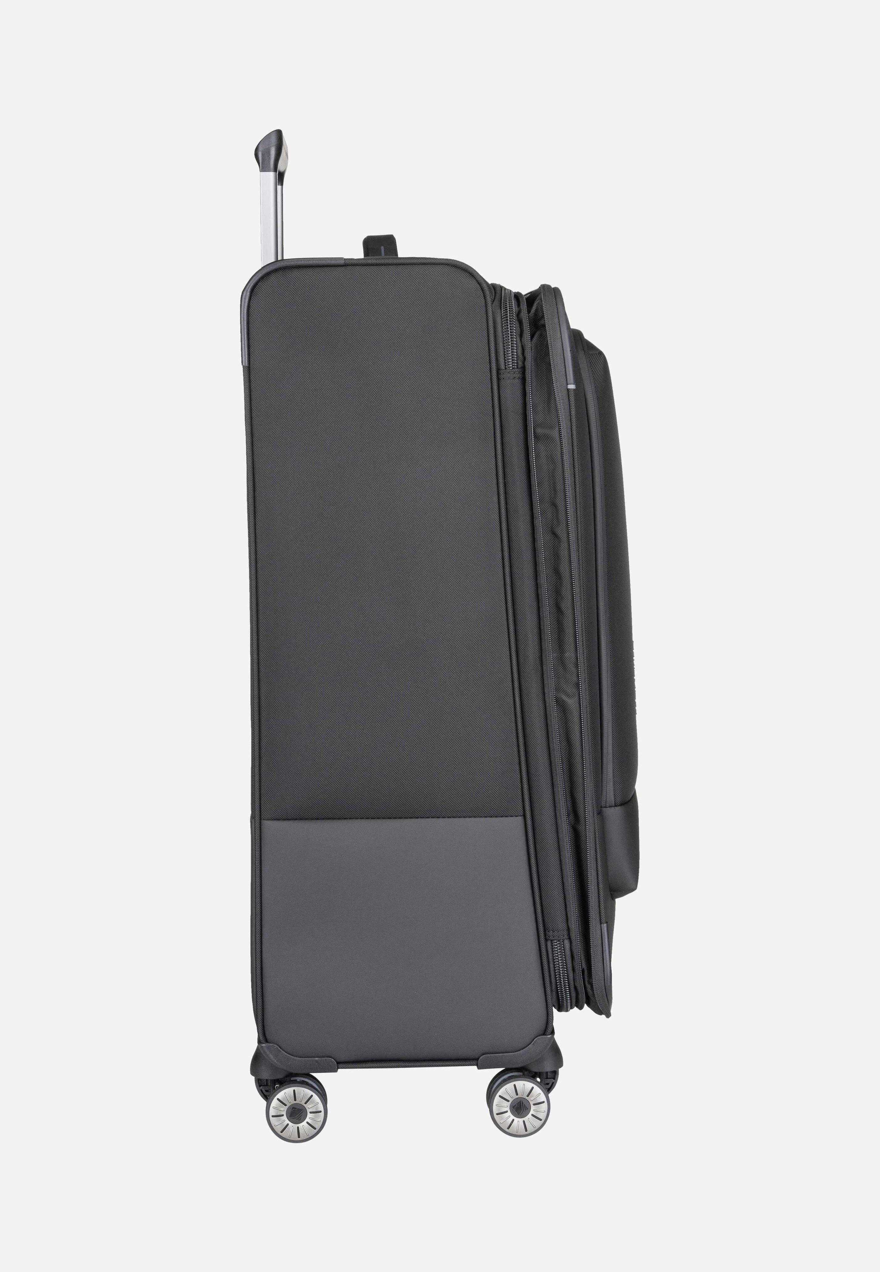 travelite Crosslite 4w Trolley L Schwarz Koffer