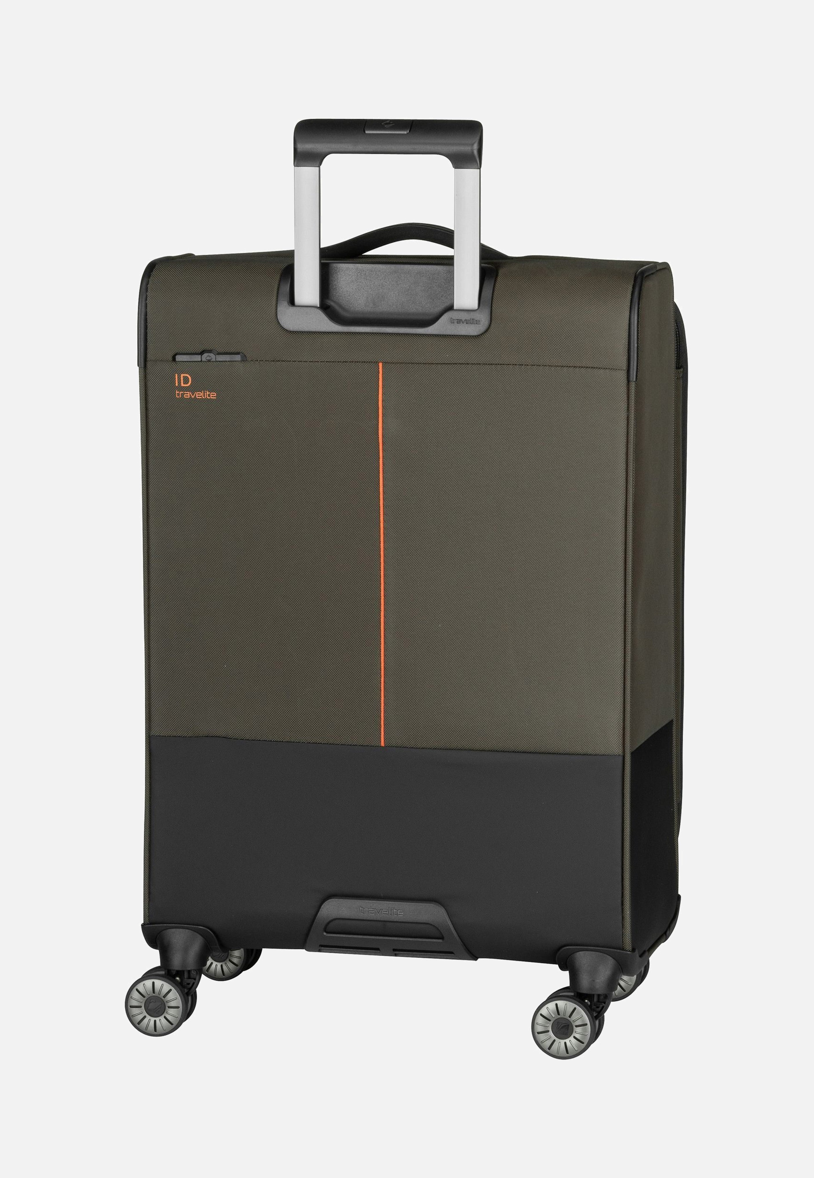 travelite Crosslite 4w Trolley M Oliv Koffer