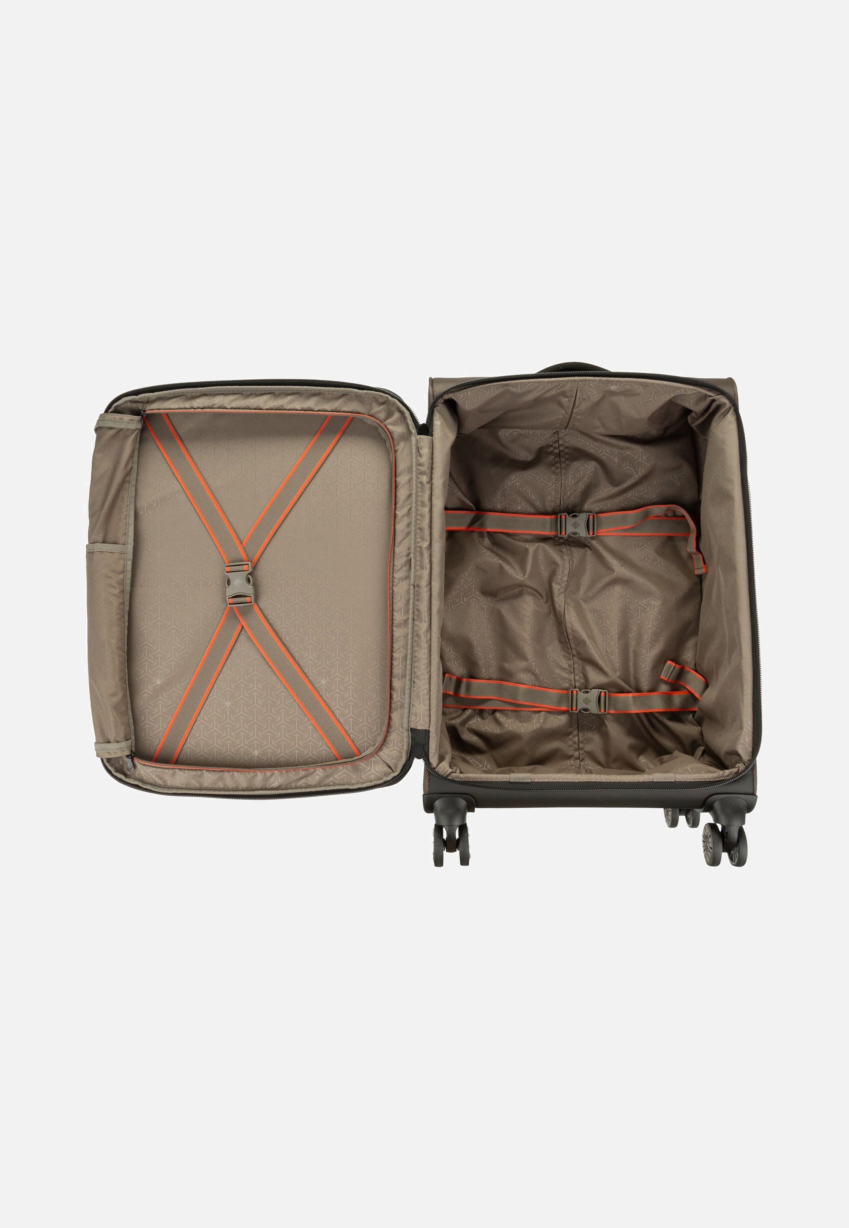 travelite Crosslite 4w Trolley M Oliv Koffer